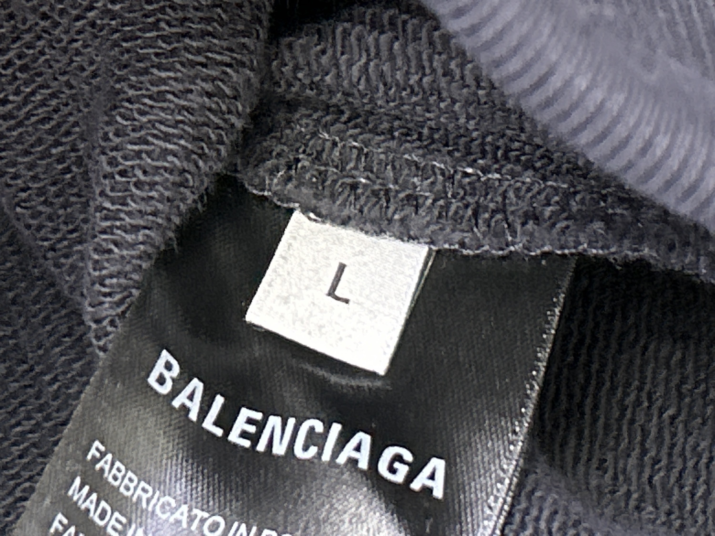 QC Photo - Balenciaga Off Shore Zip-Up Hoodie