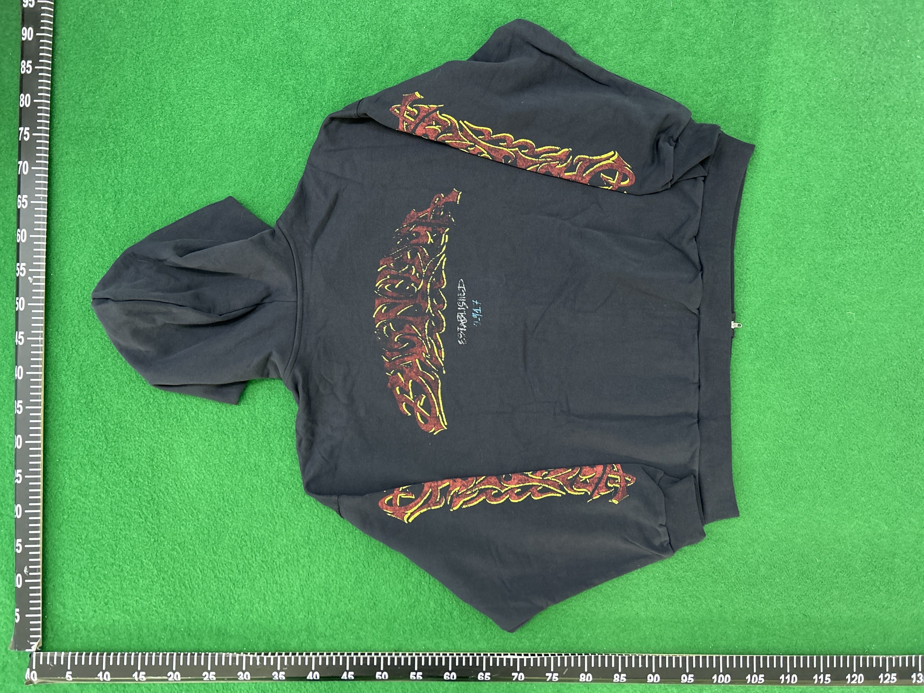 QC Photo - Balenciaga Off Shore Zip-Up Hoodie