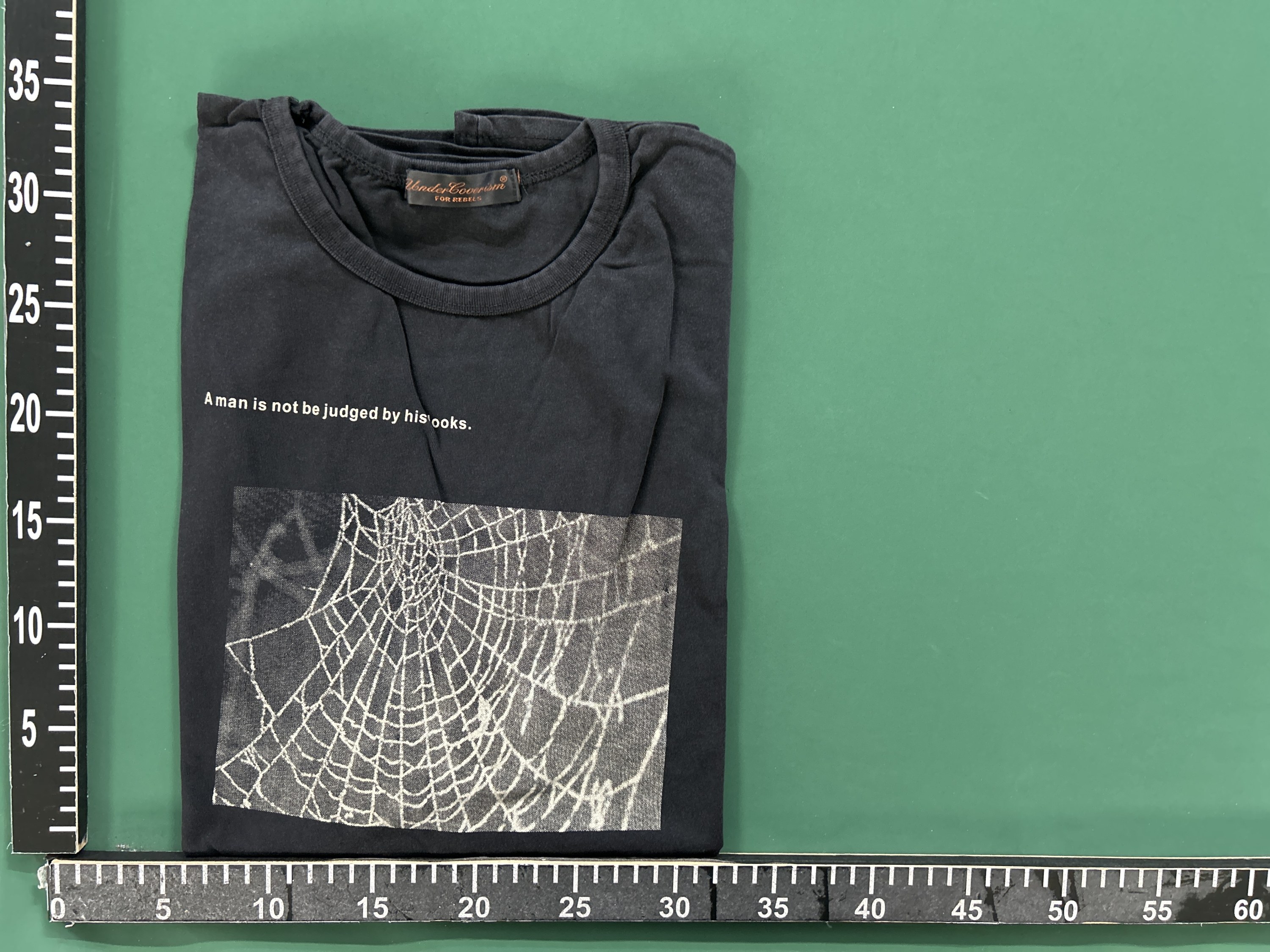 QC Photo - Undercover Spider Web Tee