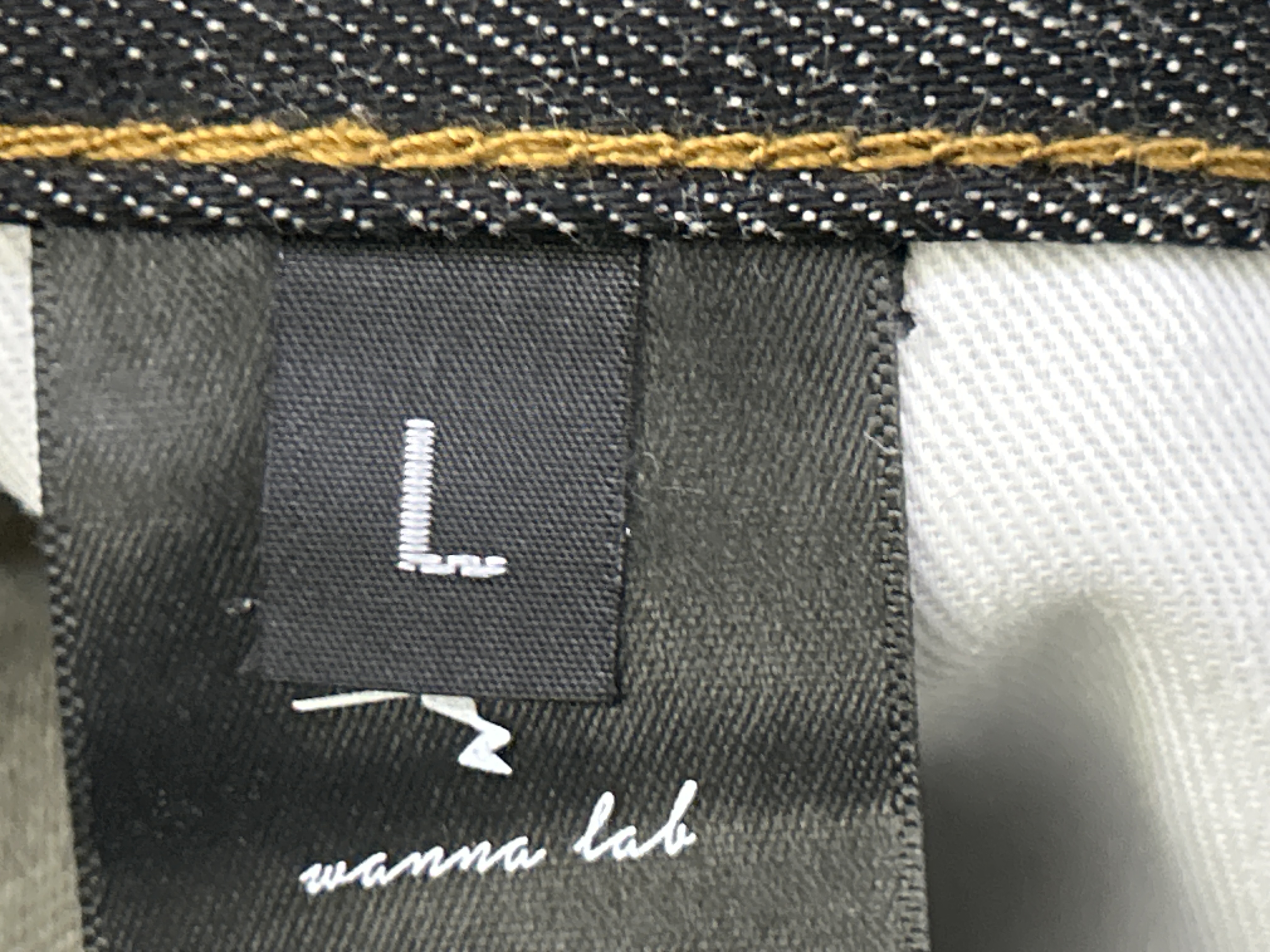 QC Photo - WANNA LAB 14oz Raw Denim Jeans