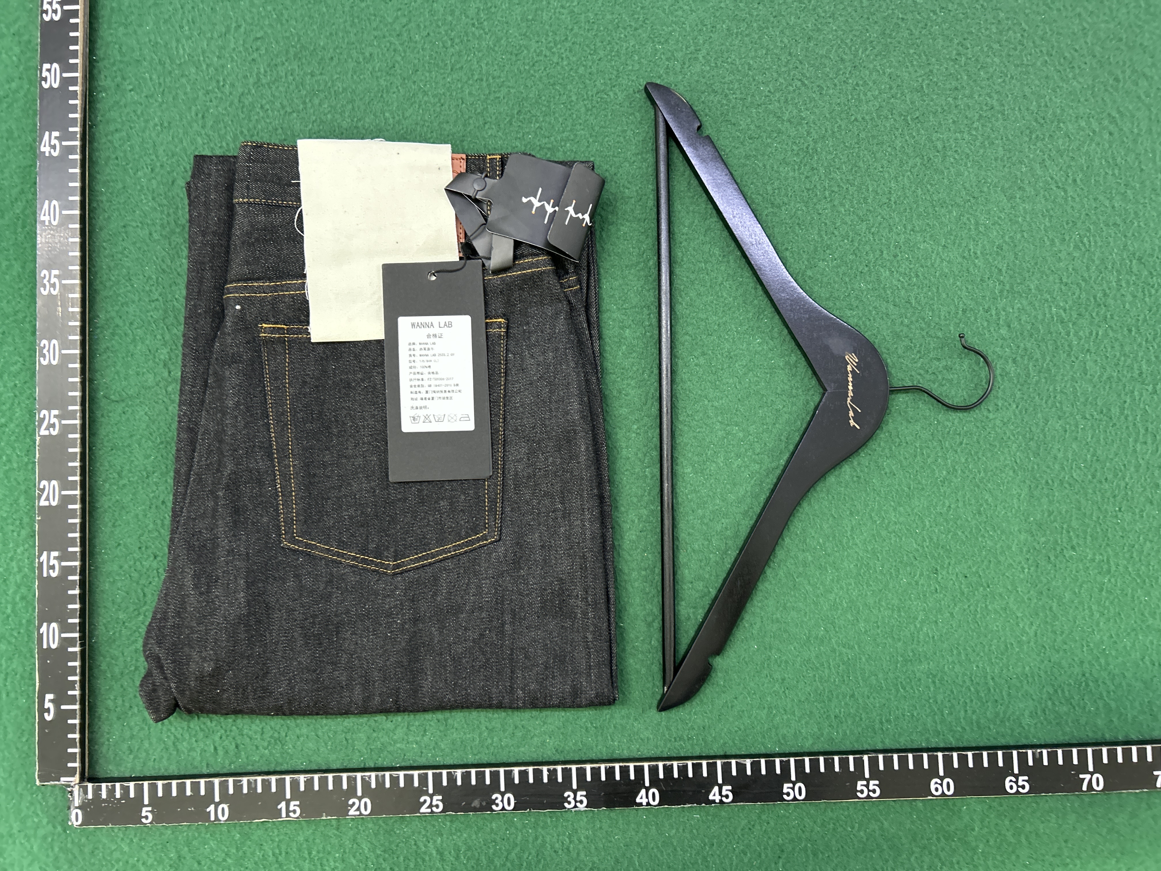 QC Photo - WANNA LAB 14oz Raw Denim Jeans