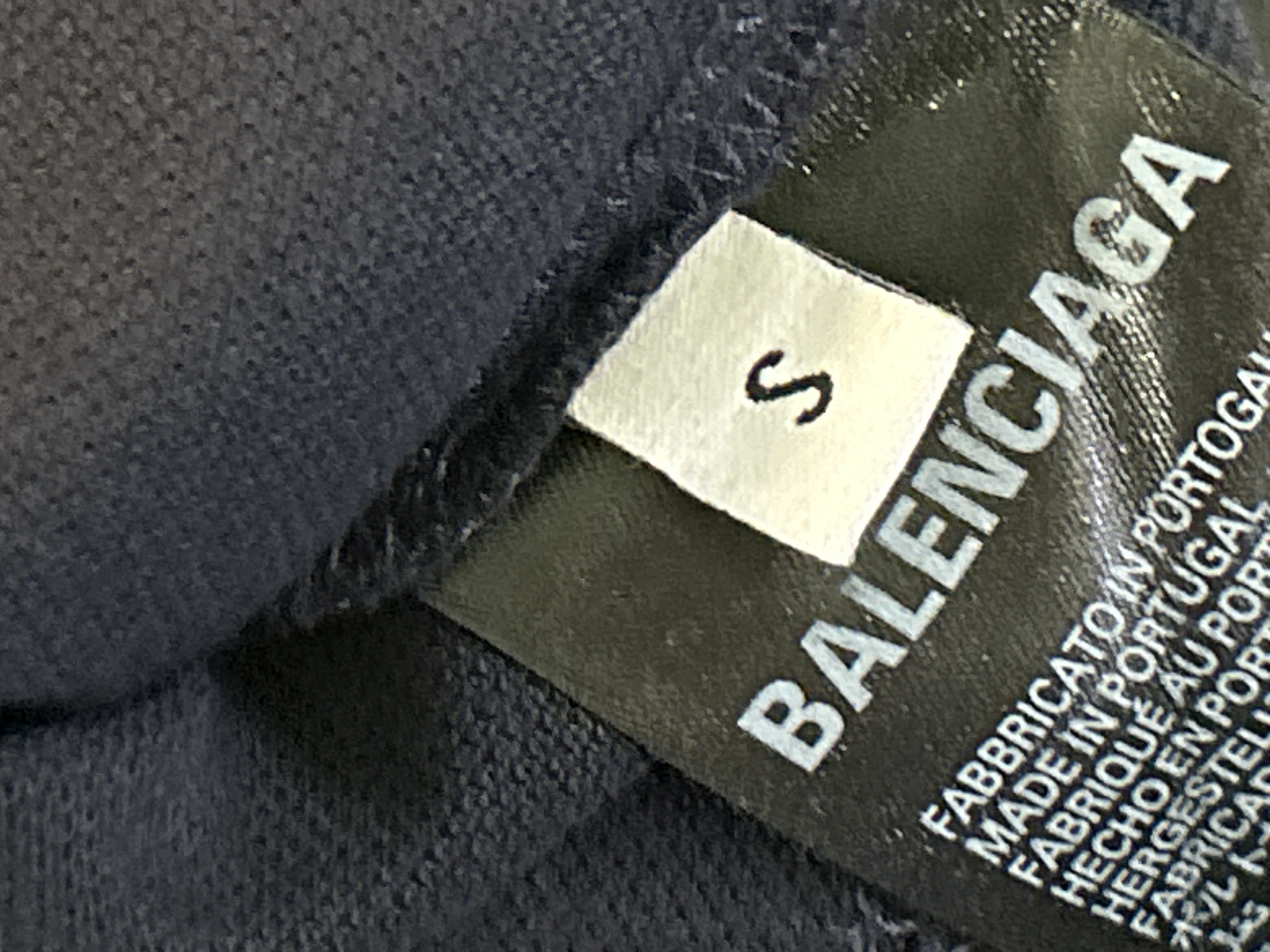 QC Photo - Balenciaga Polo Shirt Navy