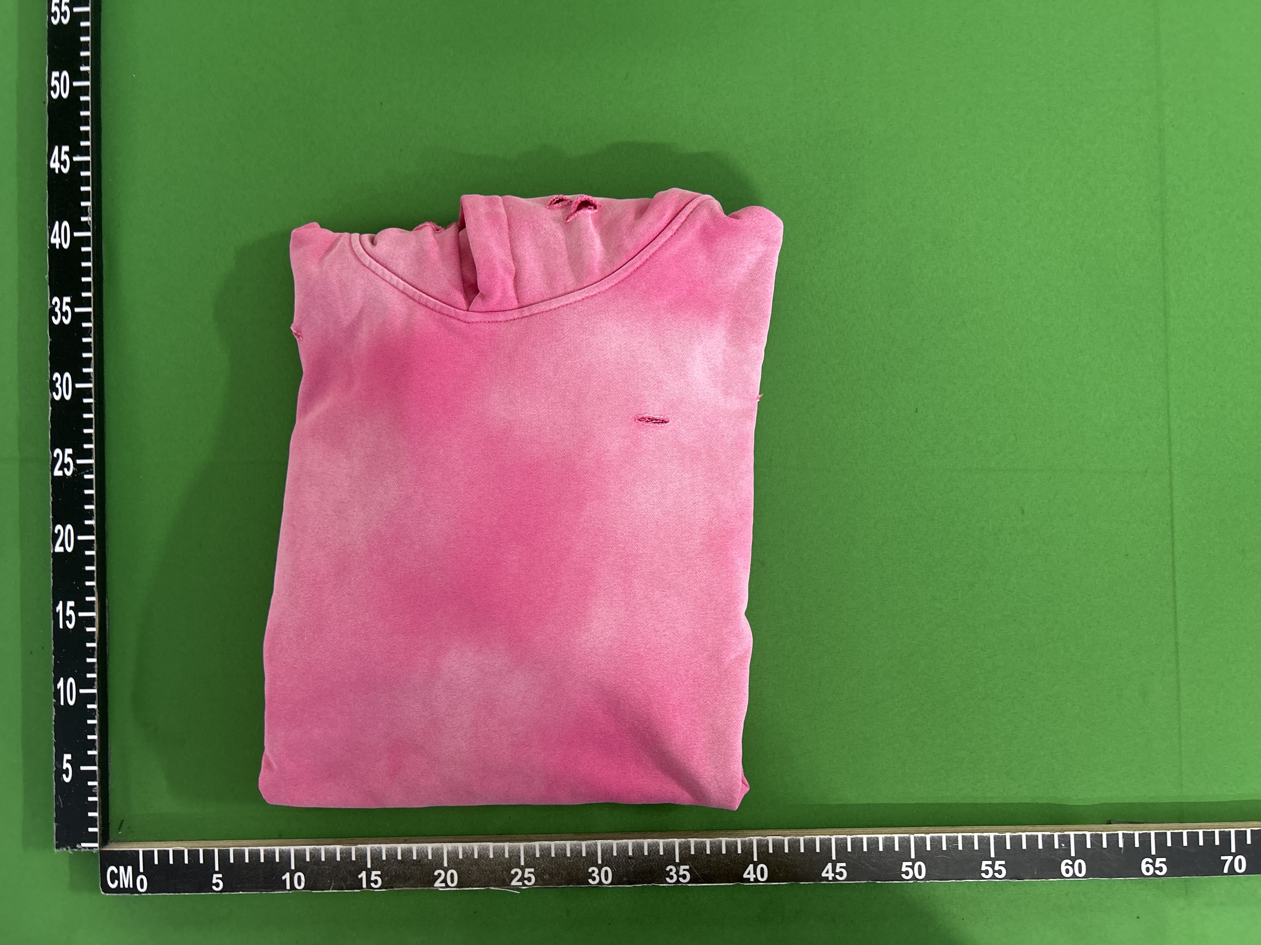 QC Photo - Unbranded Washed Blank Distressed Hoodies