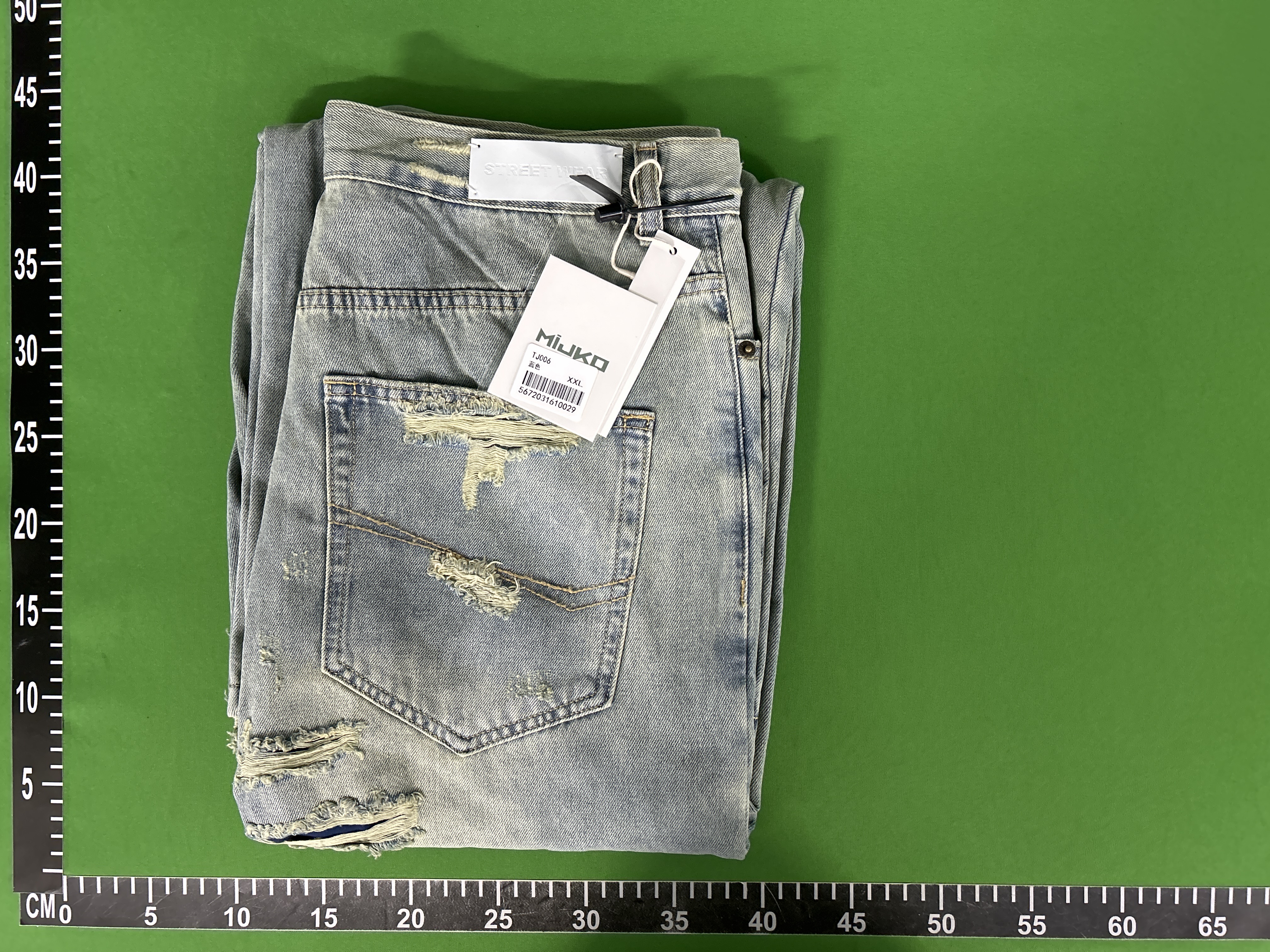 QC Photo - Balenciaga Distressed Jeans
