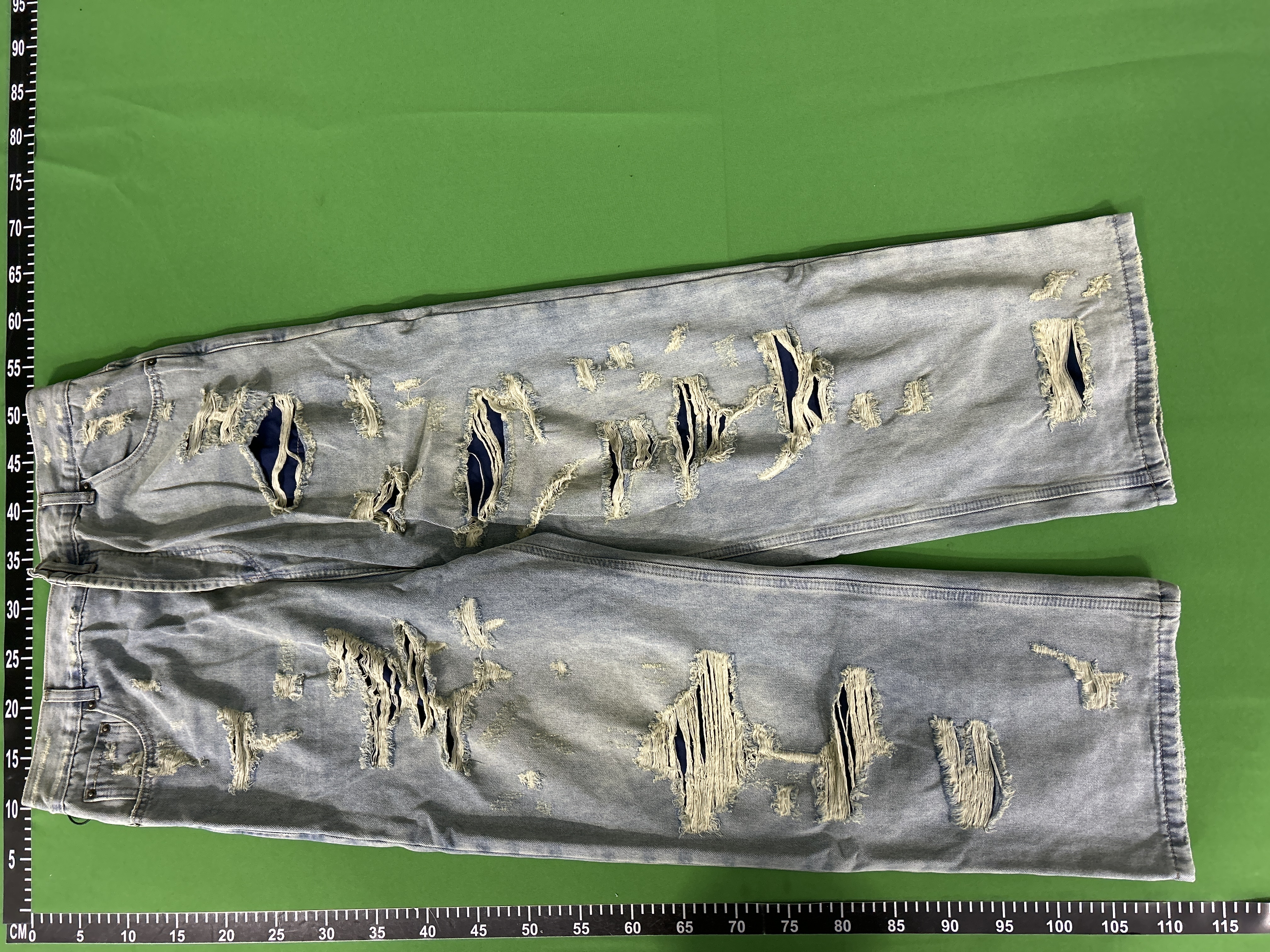 QC Photo - Balenciaga Distressed Jeans