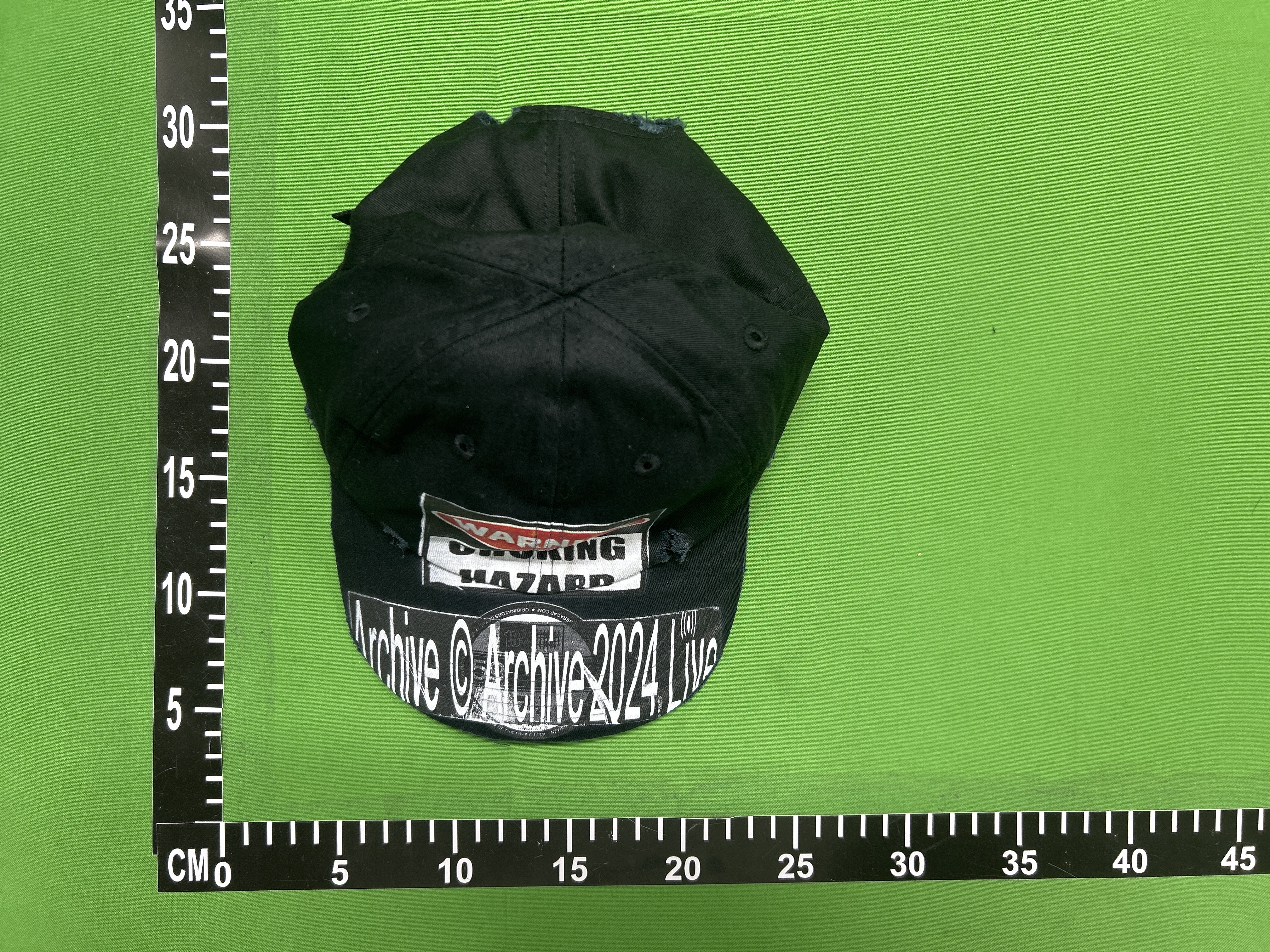 QC Photo - CSONLINE Warning Hat