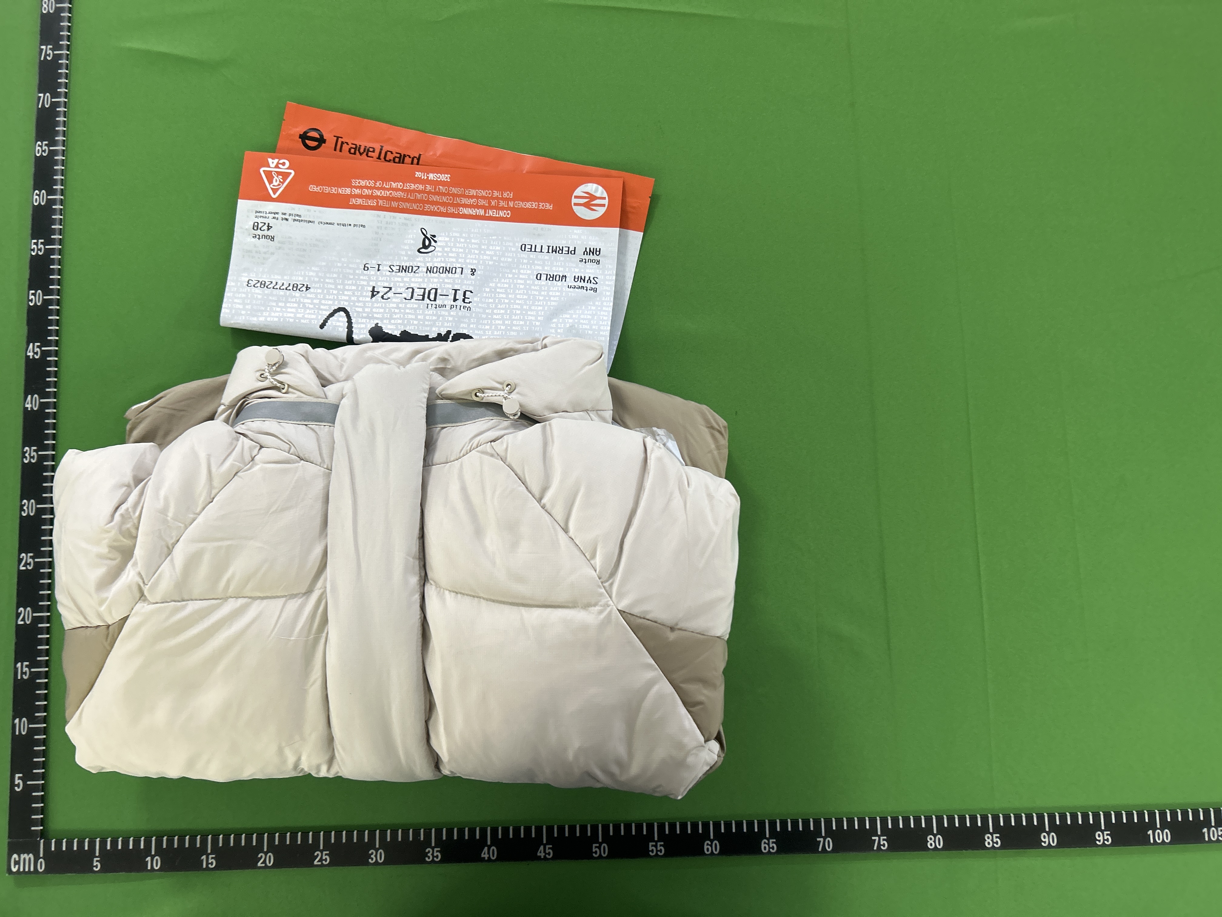 QC Photo - Syna World Down Puffer Jacket Cream