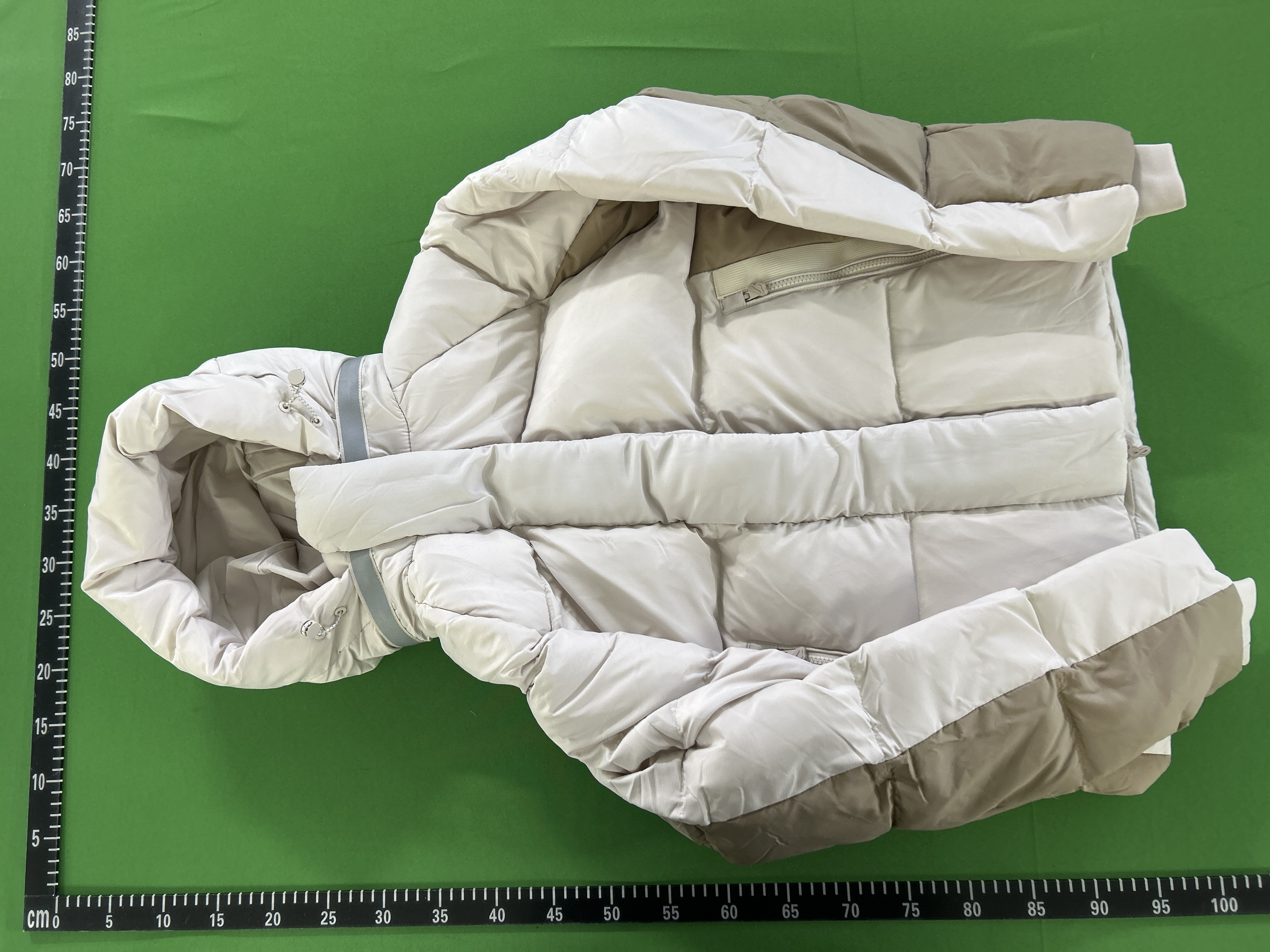 QC Photo - Syna World Down Puffer Jacket Cream