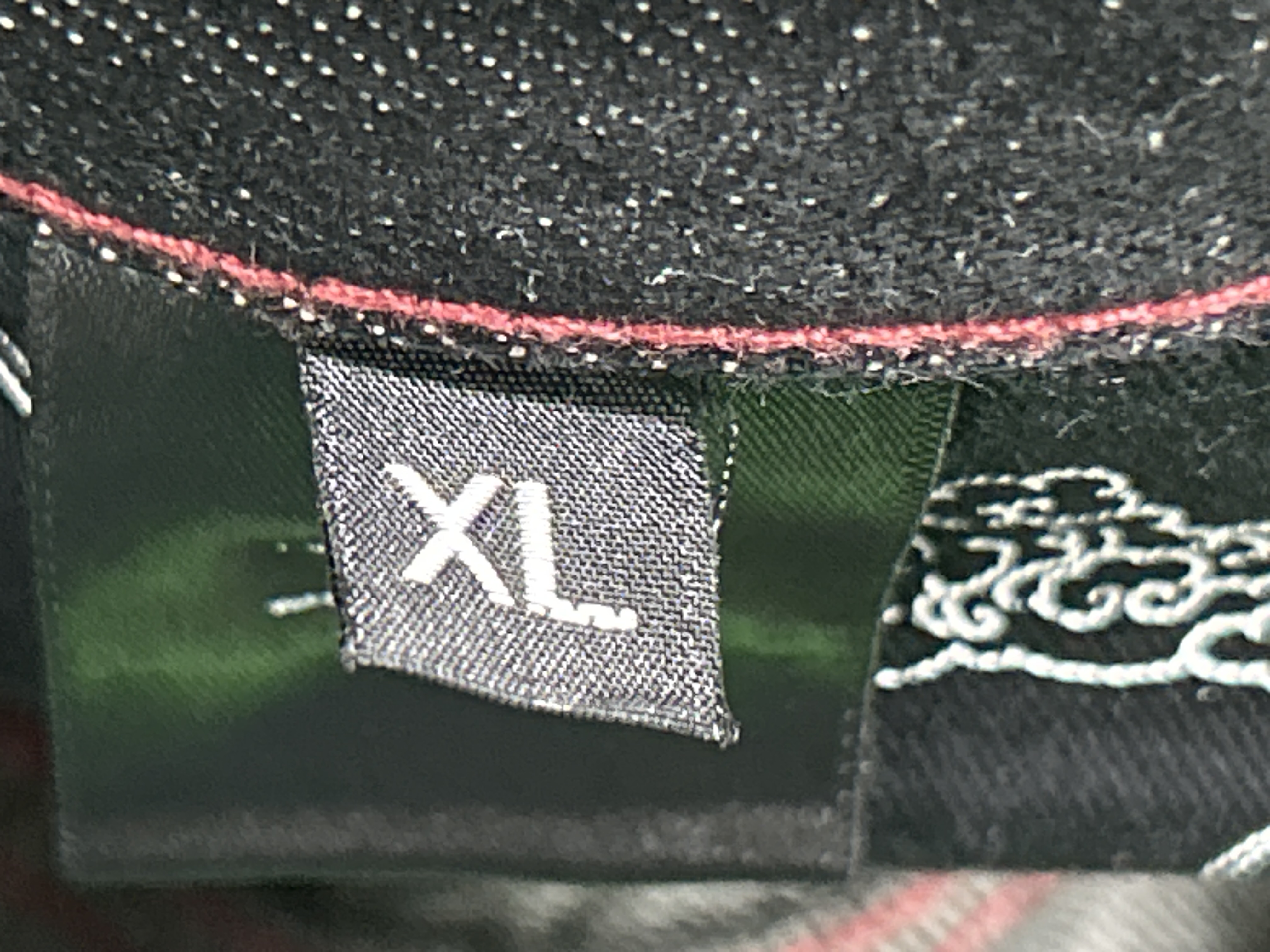 QC Photo - WANNA LAB Red Stitching Raw Denim Pants