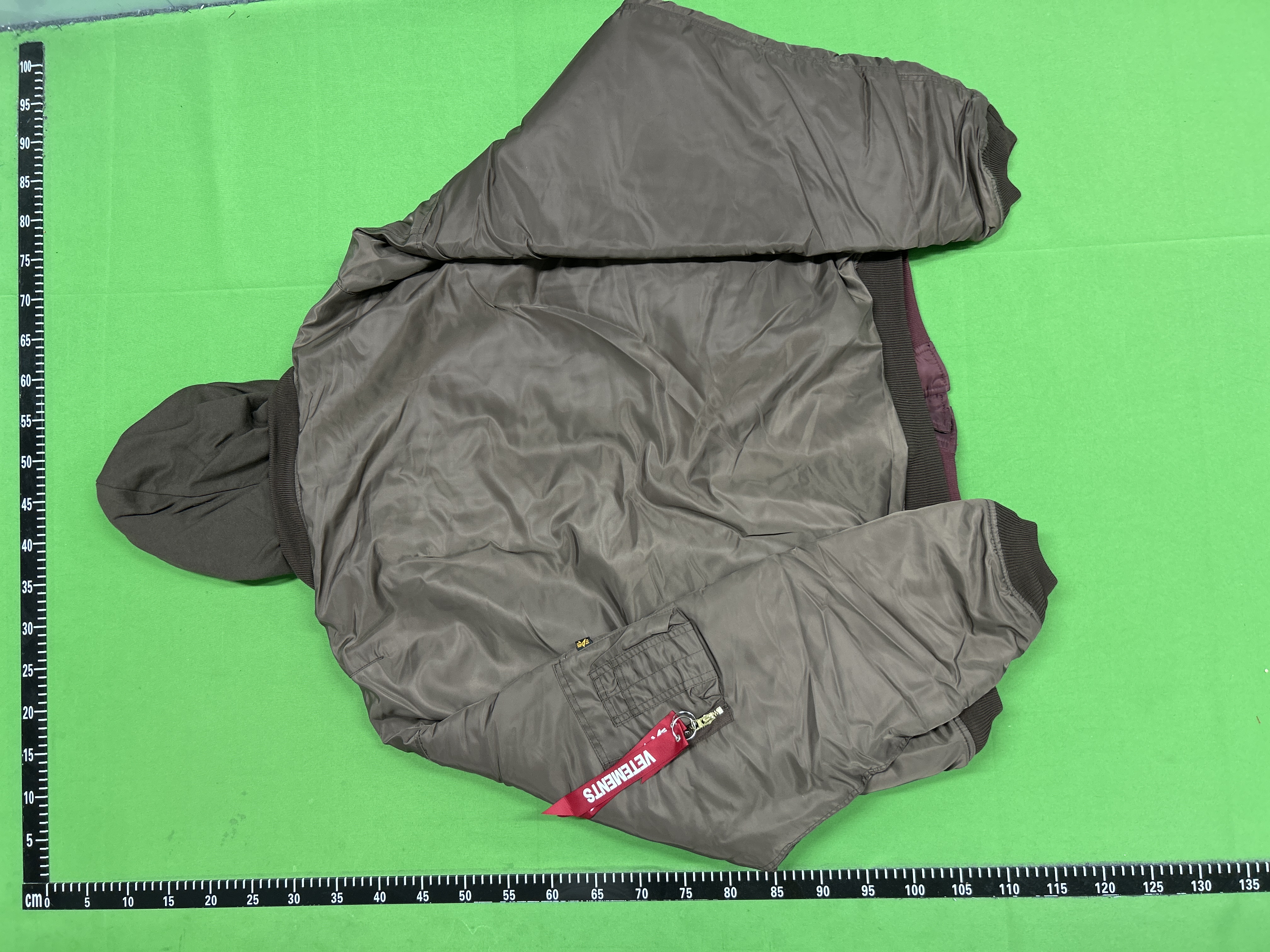 QC Photo - Vetements SS17 Reversible Bomber Jacket Brown