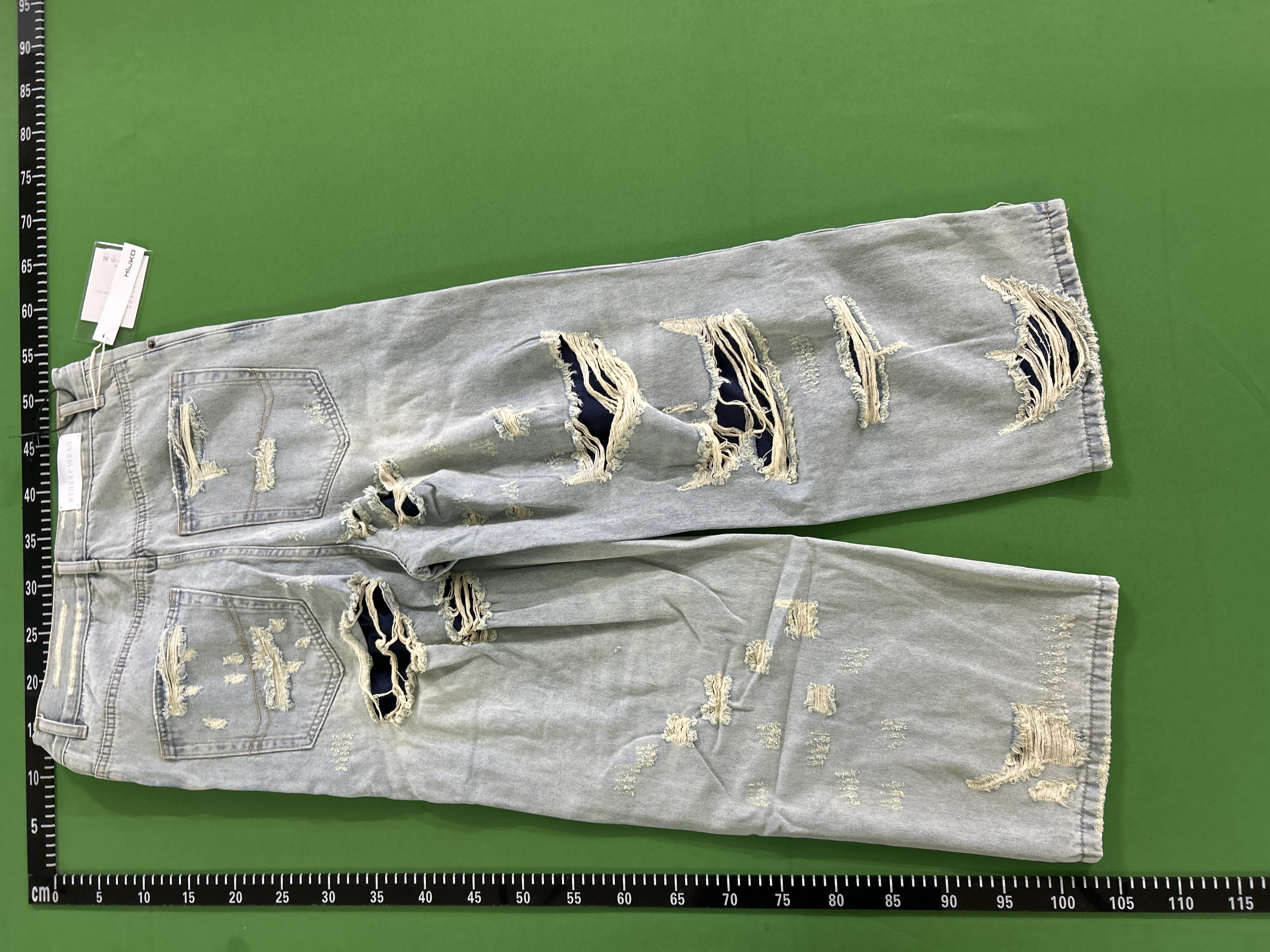 QC Photo - Balenciaga Distressed Jeans