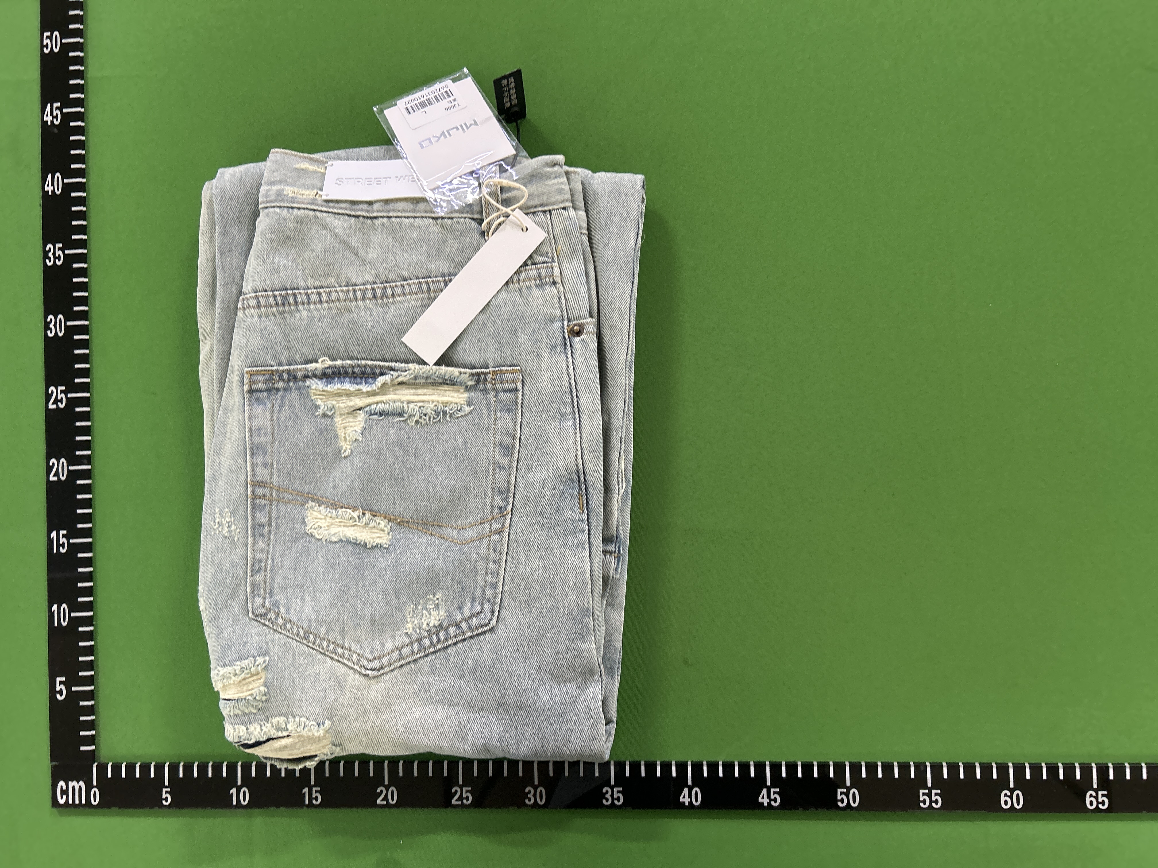 QC Photo - Balenciaga Distressed Jeans