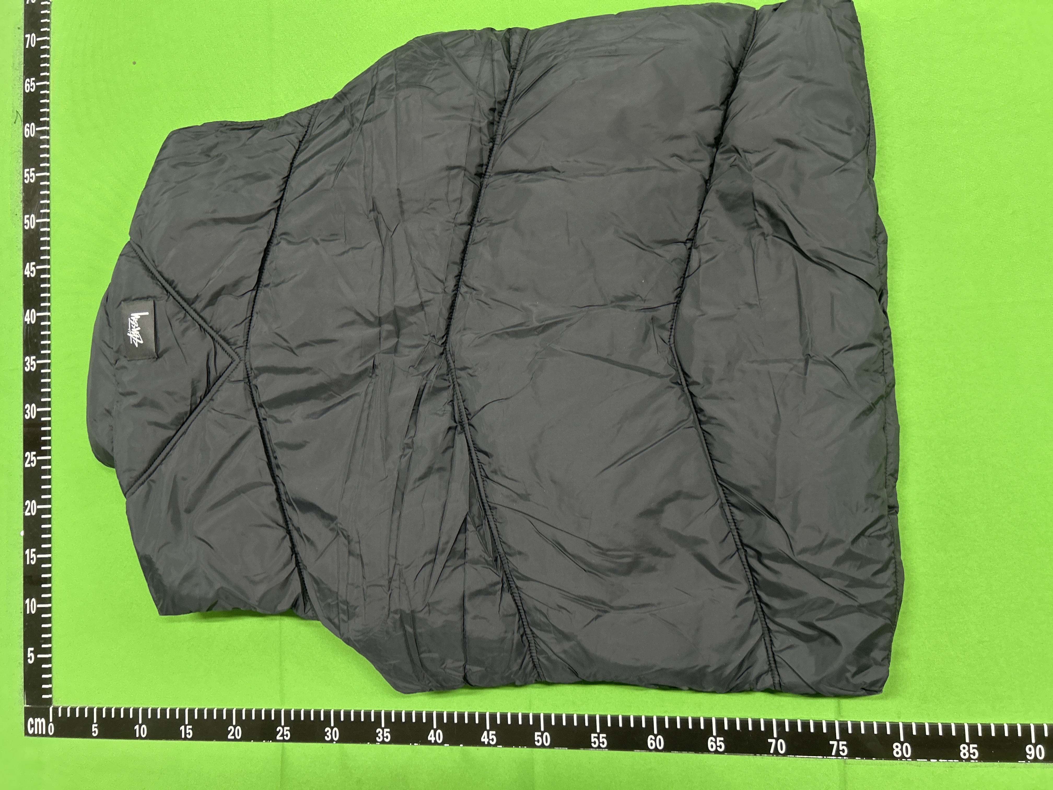 QC Photo - Black vest coat 9456