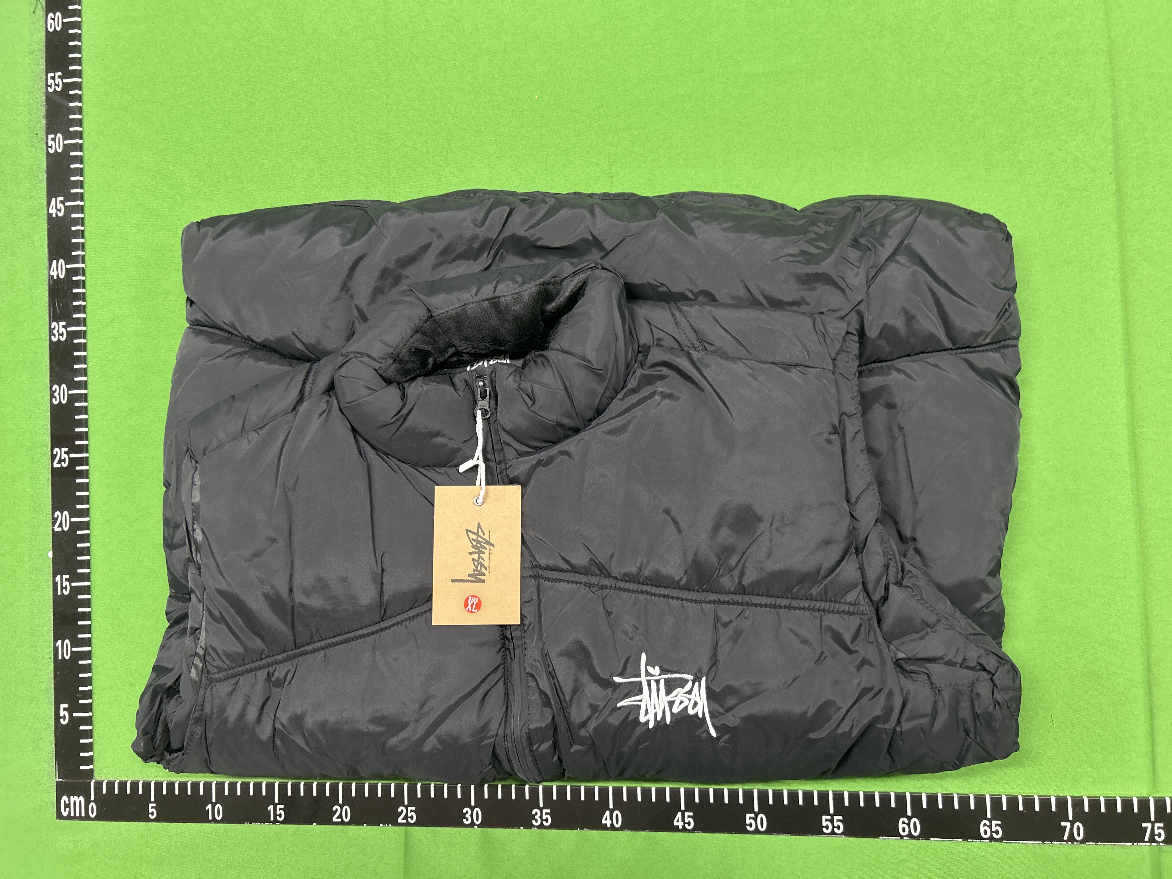 QC Photo - Black vest coat 9456