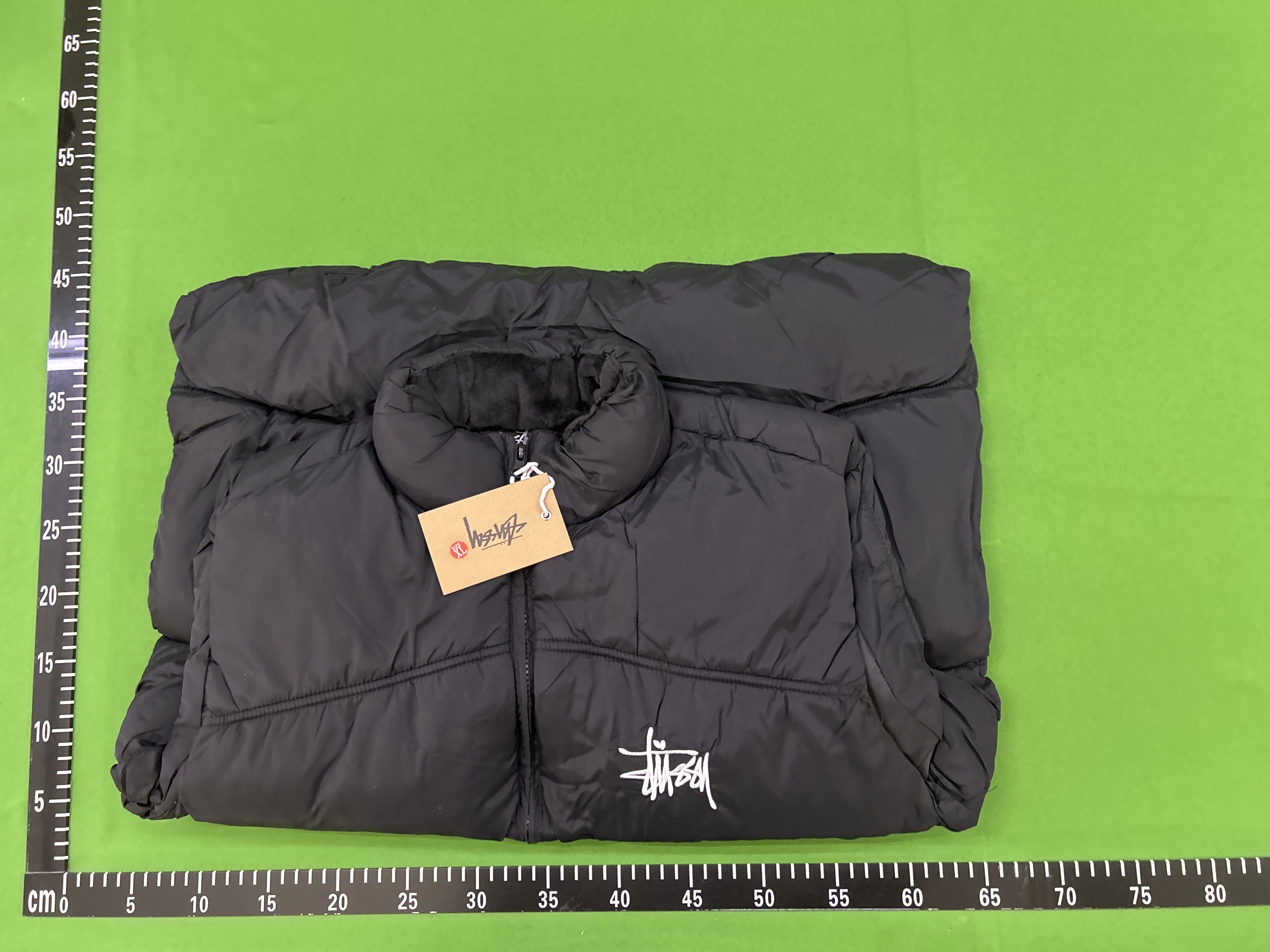 QC Photo - Black vest coat 9456