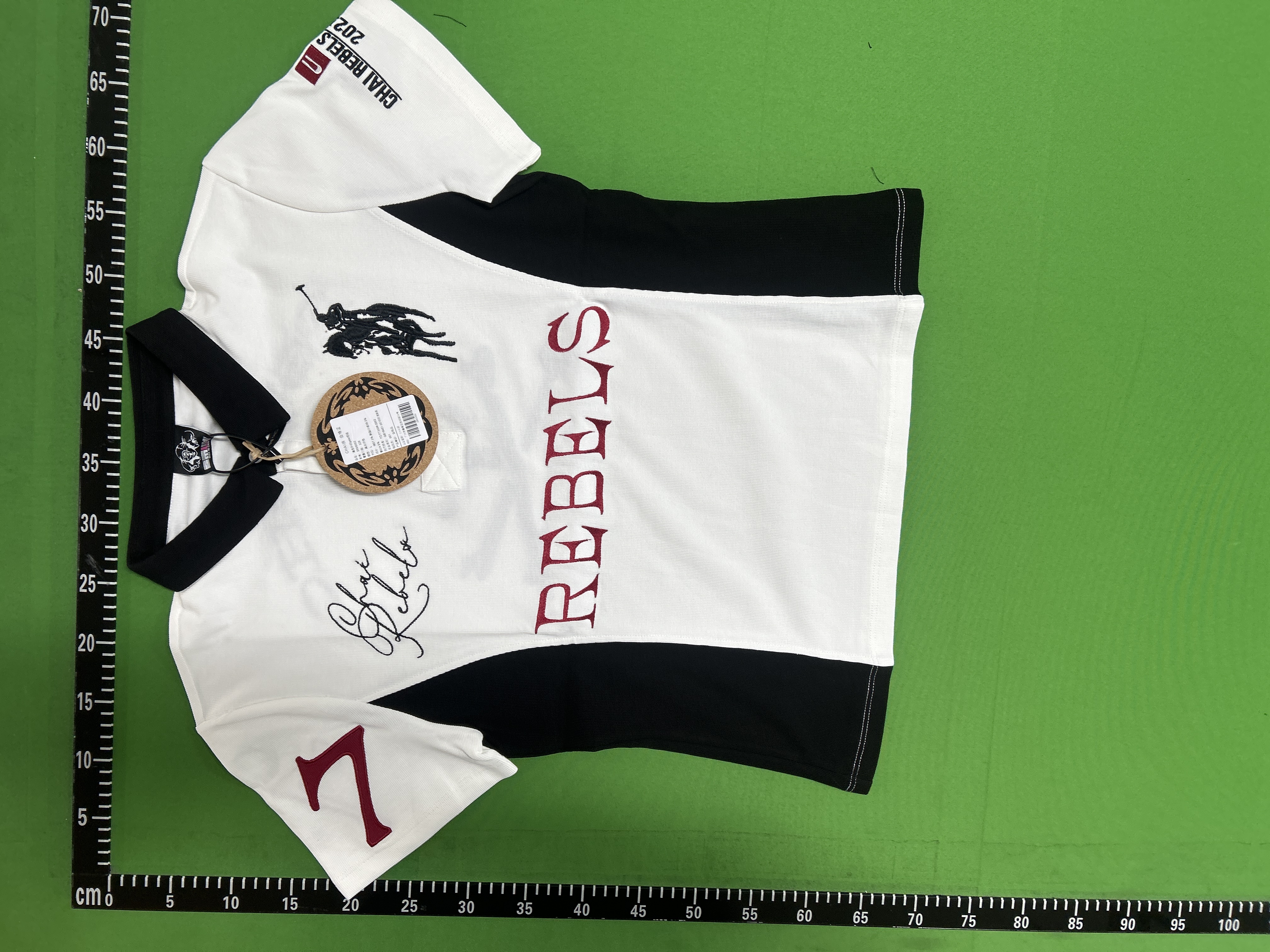 QC Photo - Rebels Psycho Skull Polo