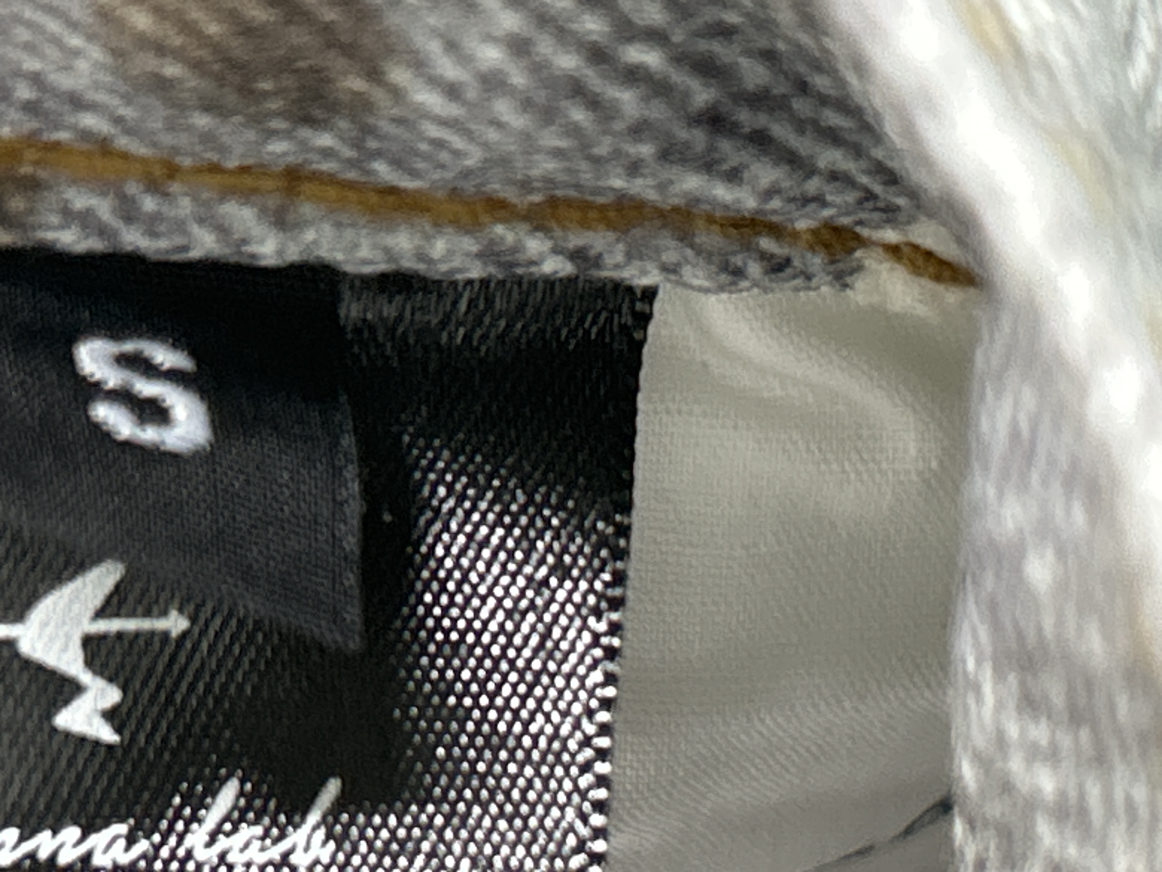 QC Photo - WANNA LAB Ice Blue Distressed Flared Jeans