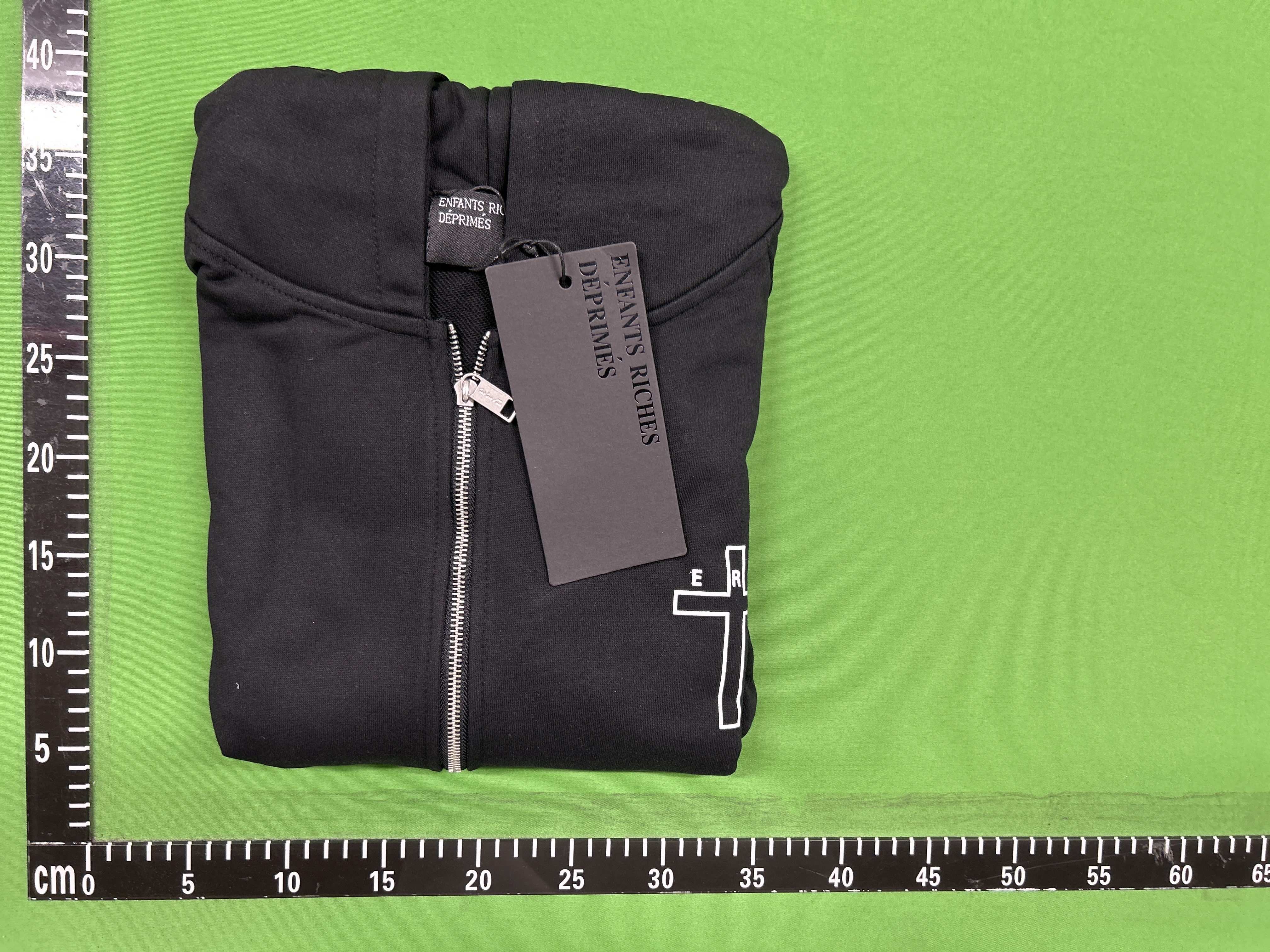 QC Photo - Black zipper sweatshirt