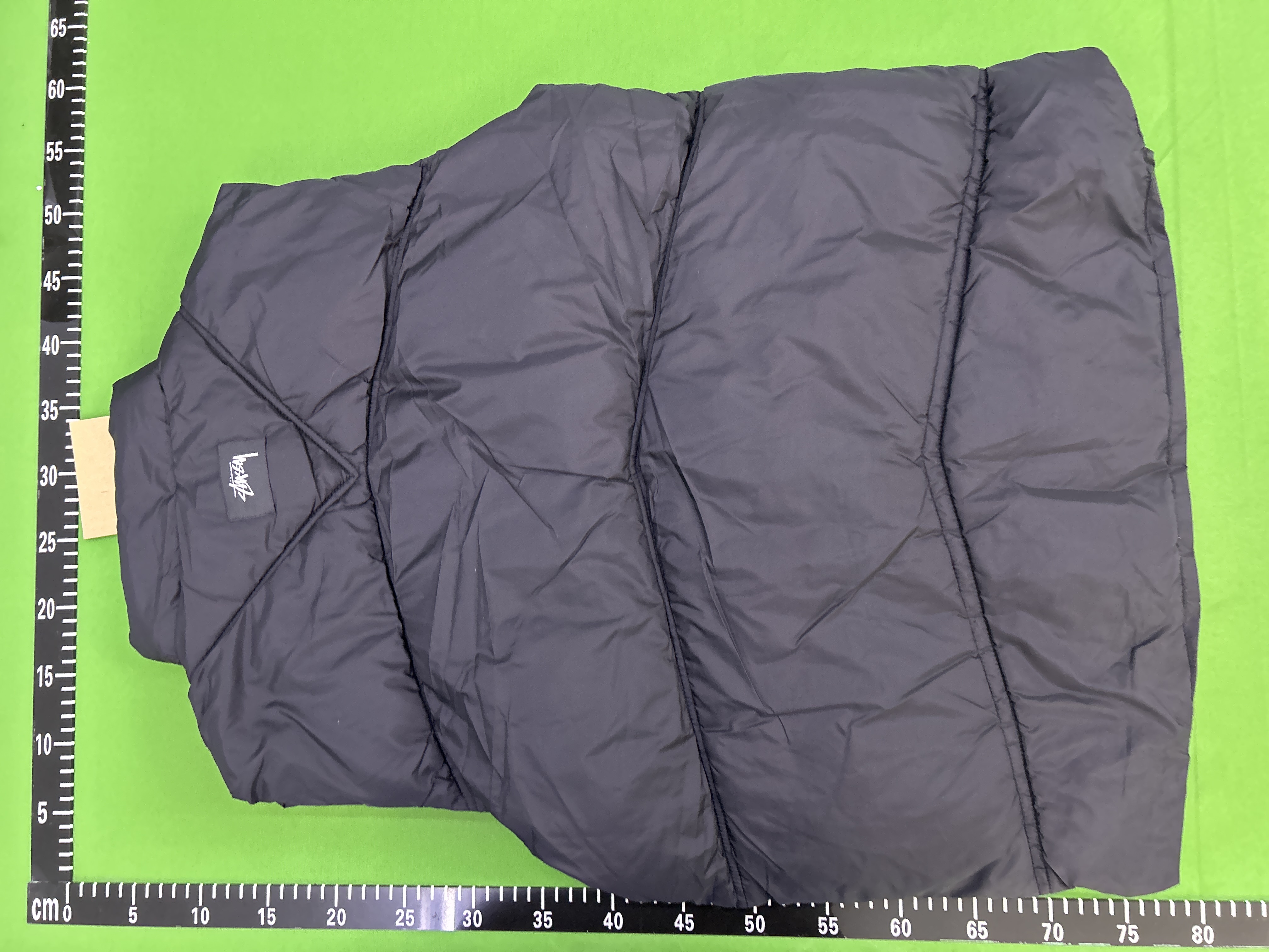QC Photo - Black vest coat 9456
