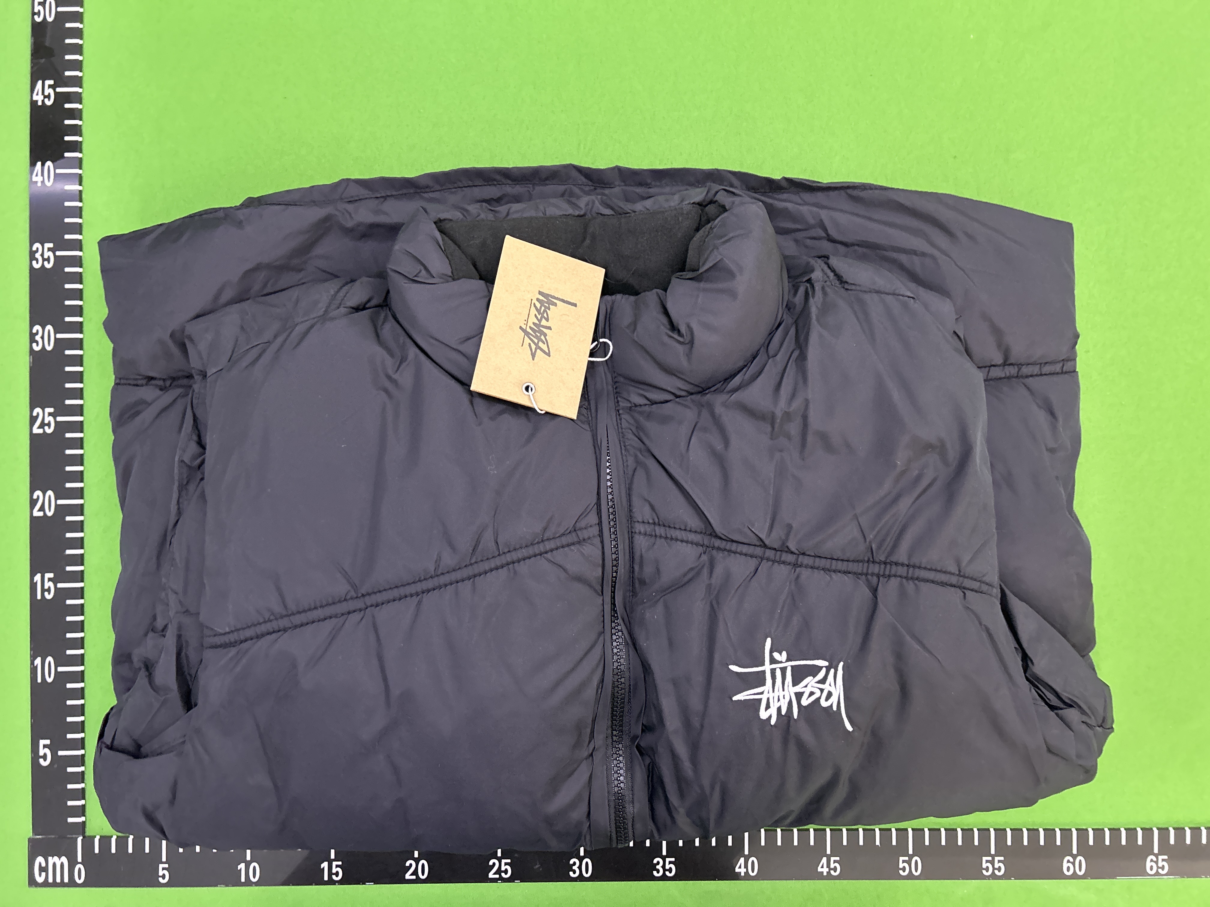 QC Photo - Black vest coat 9456