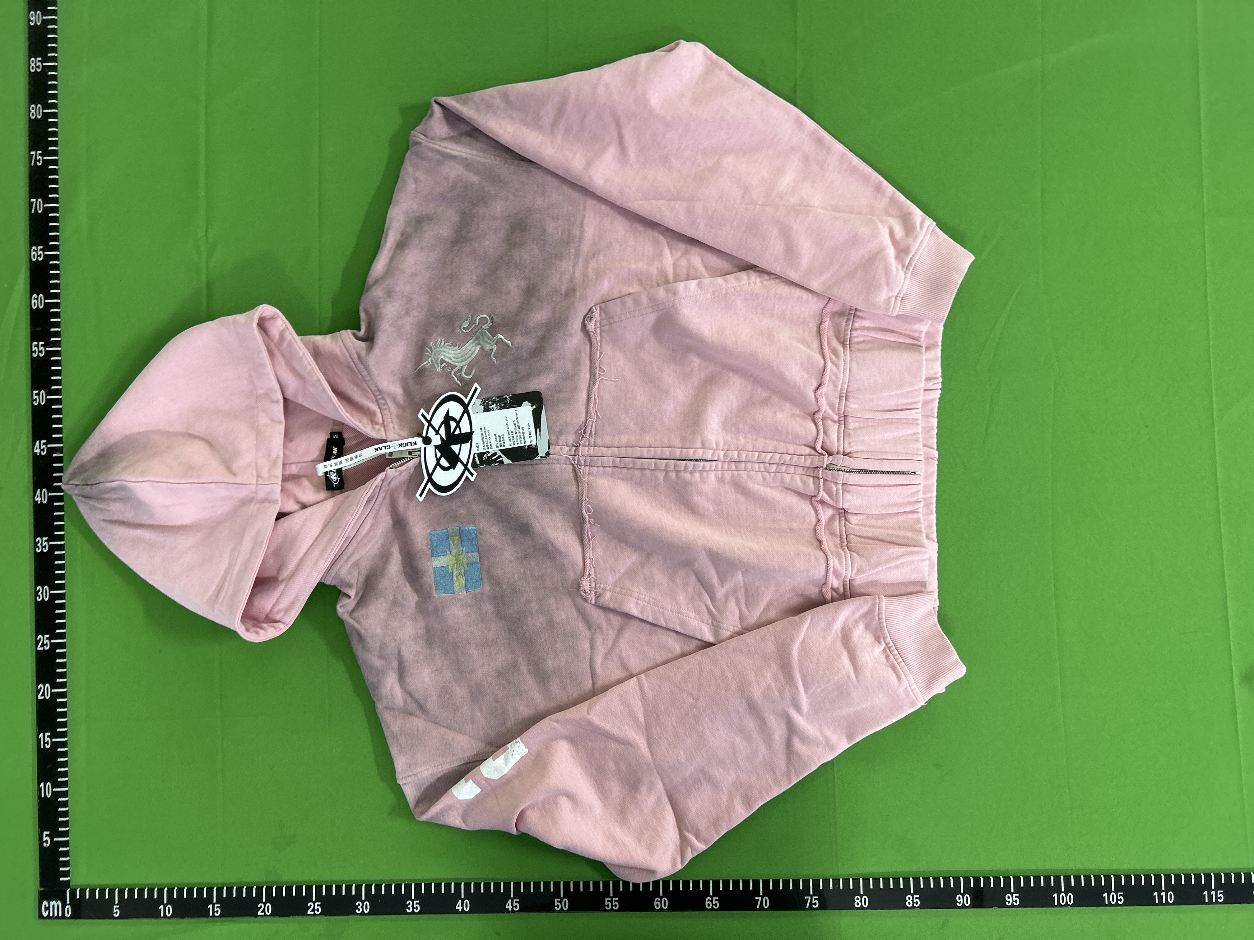 QC Photo - KLICK CLAK Unicorn Zip-Up Hoodie (2 Variants)