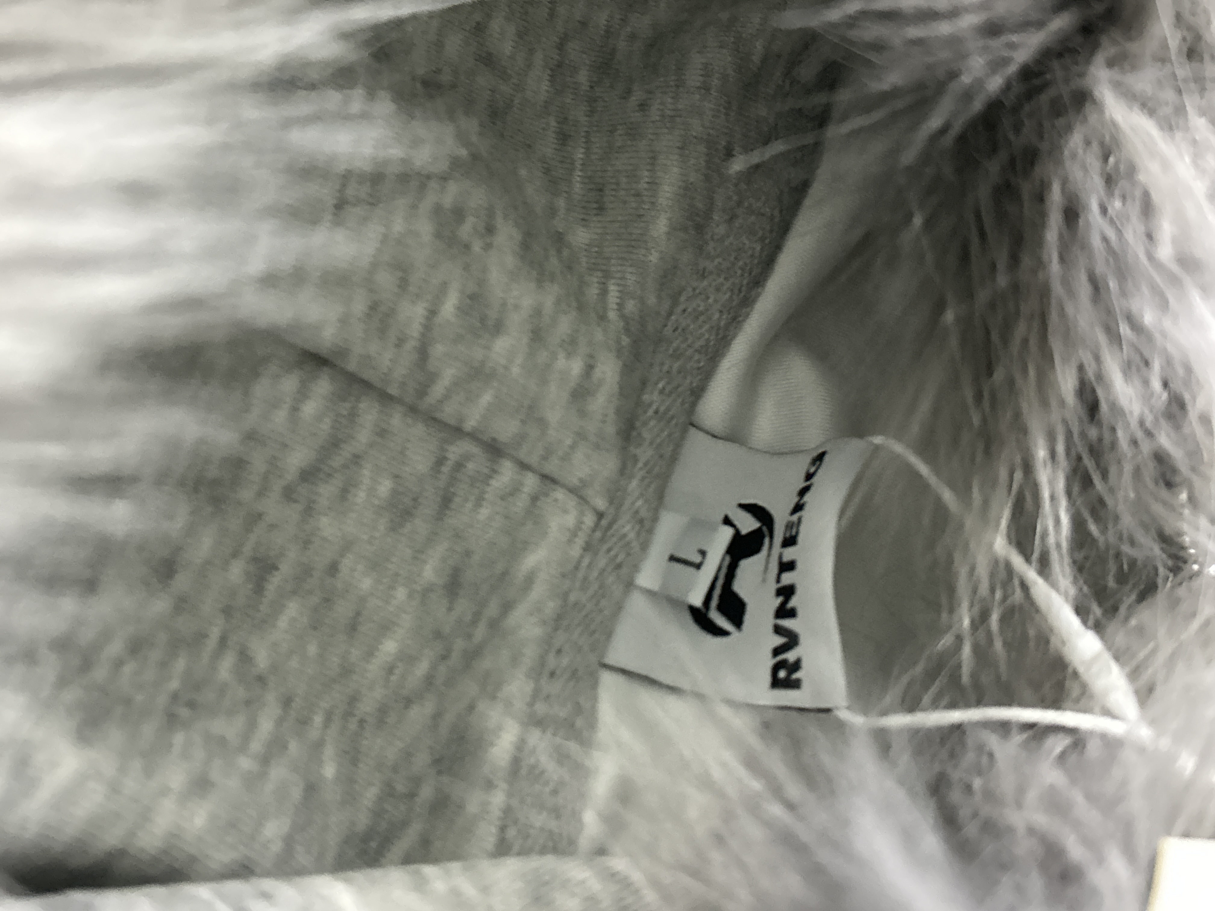 QC Photo - RVNTENG Faux Fur Zip-Up Hoodie Black