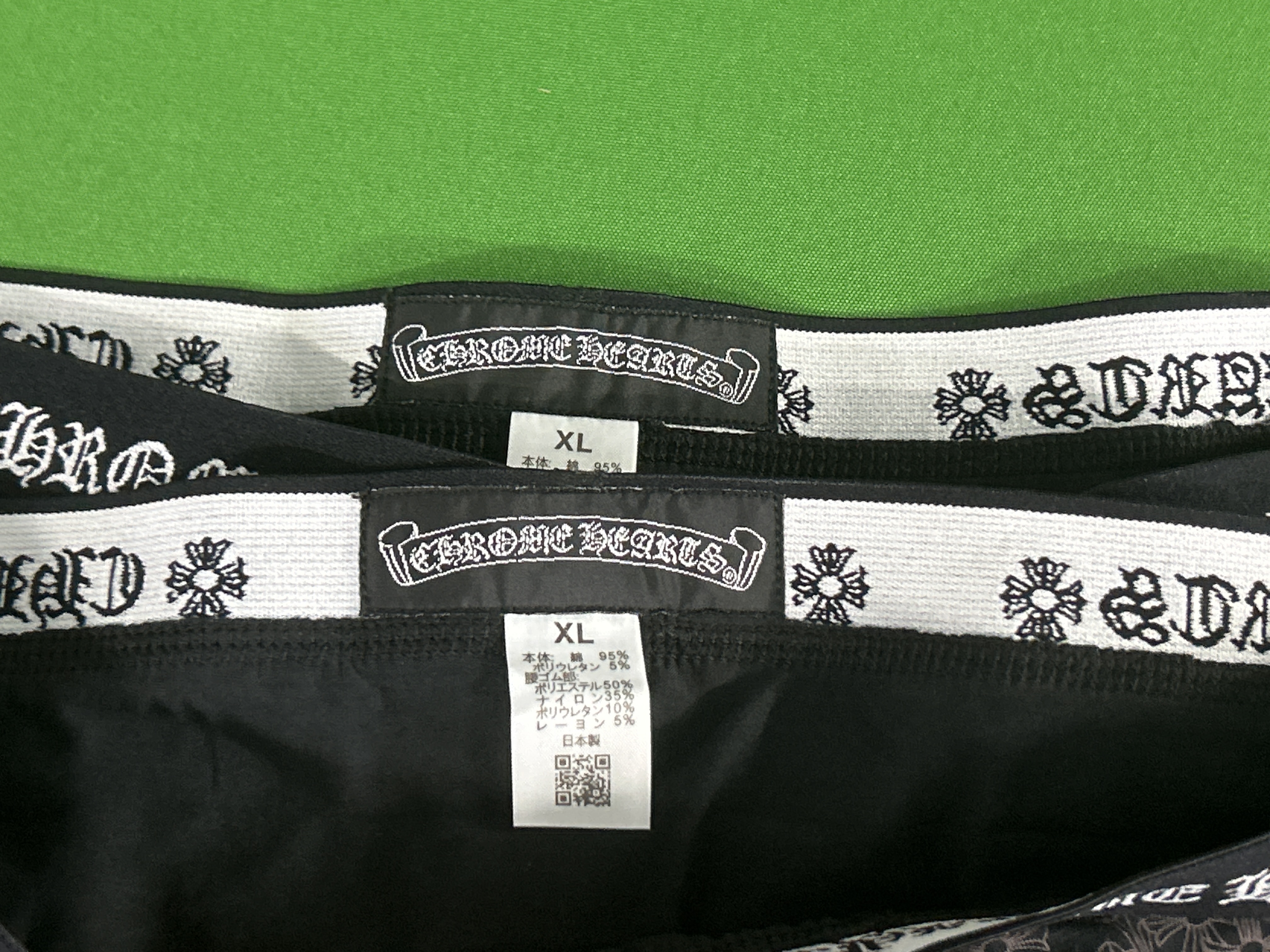 QC Photo - Chrome Hearts Underwear (2 pack)