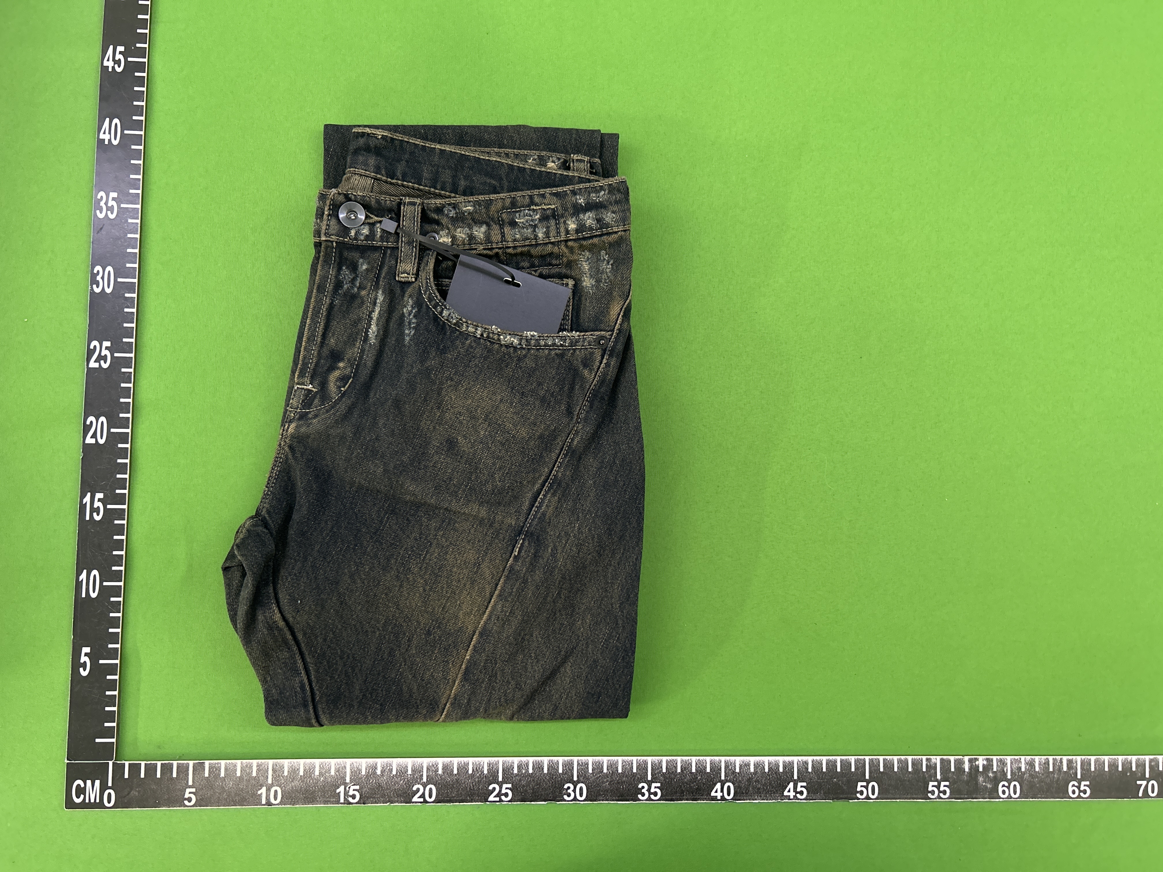 QC Photo - Rick Owens Spiral Denim Jeans