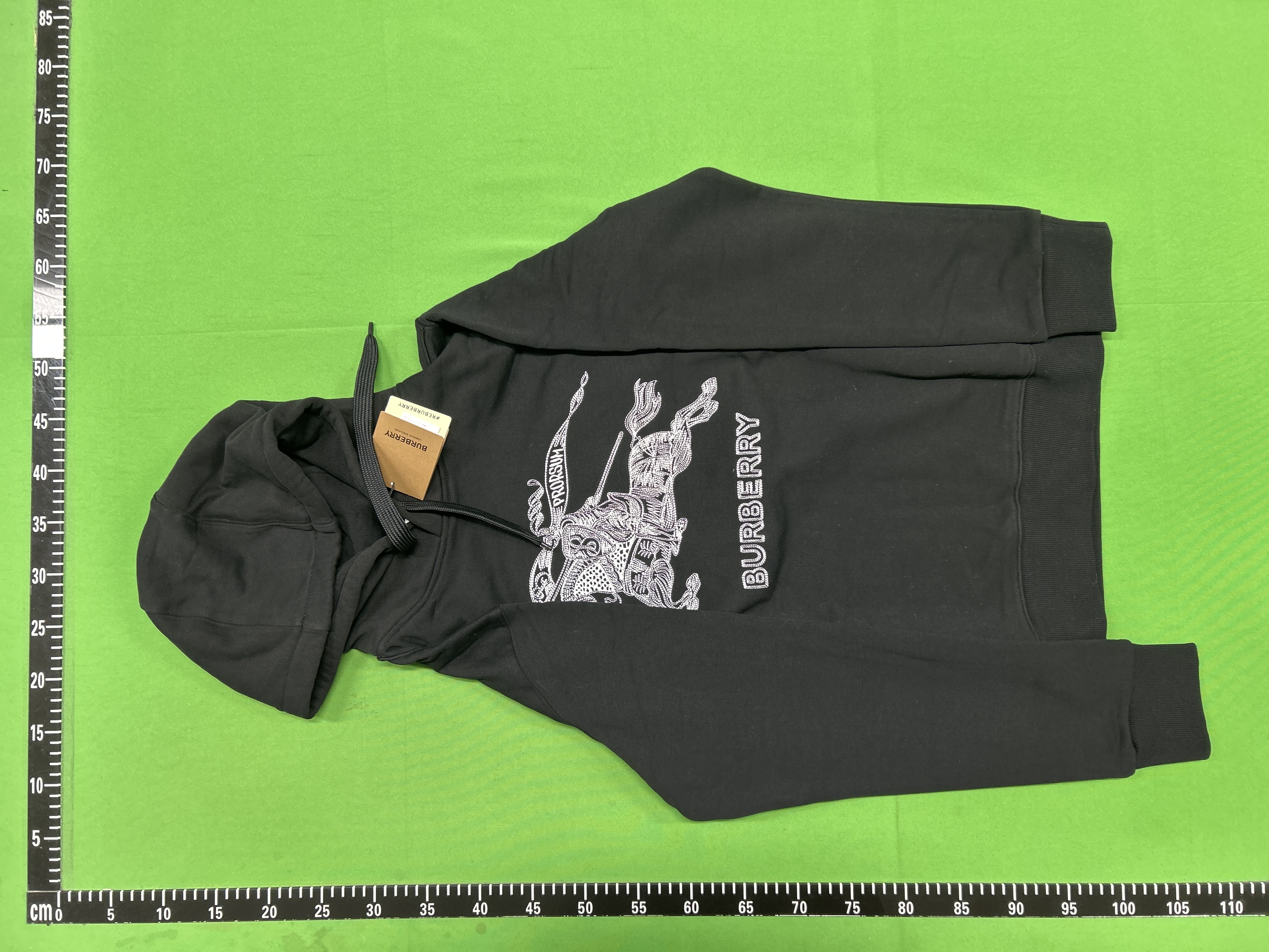 QC Photo - Burberry Horse Knight Logo Hoodie
