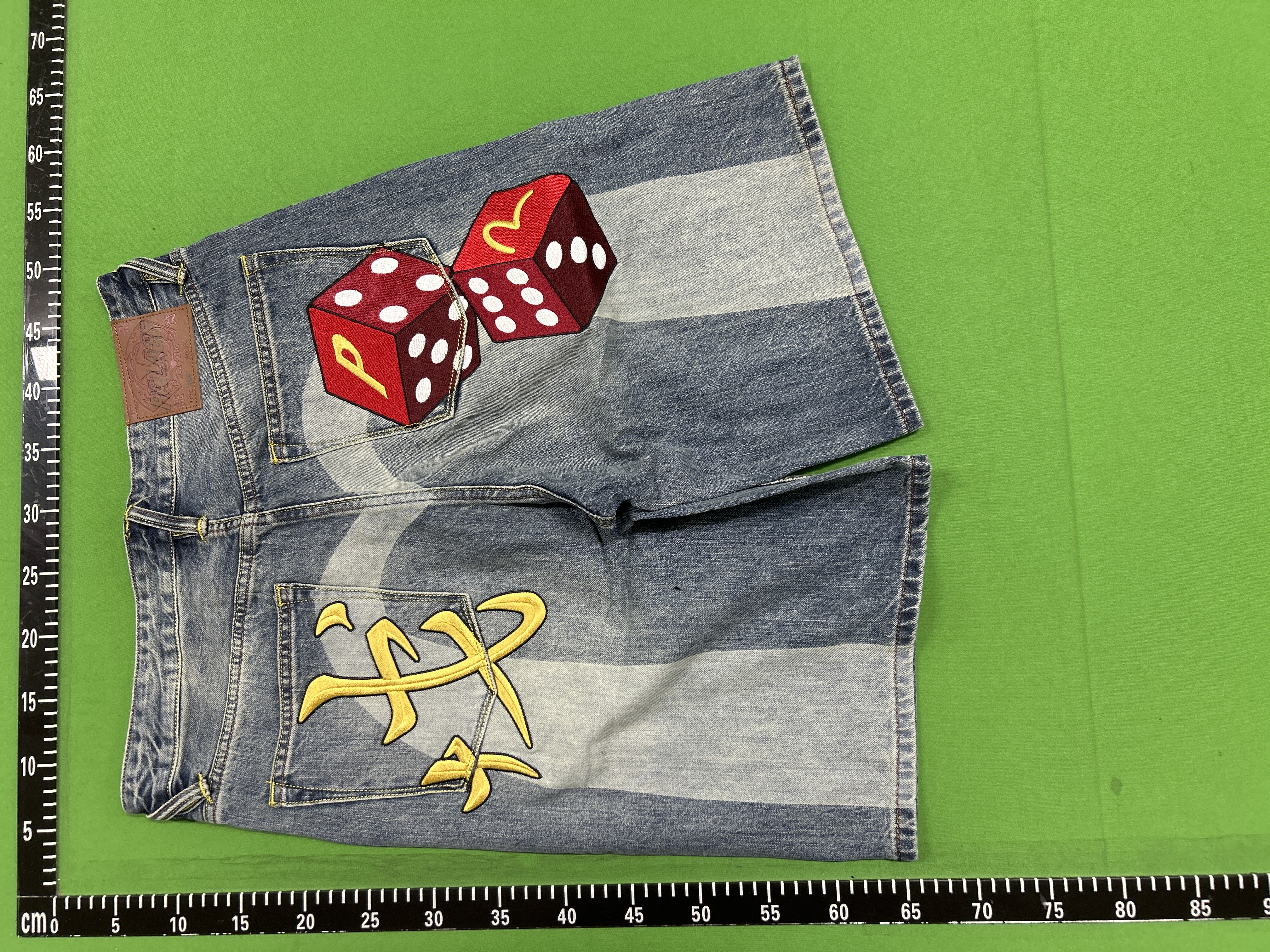 QC Photo - Palace x Evisu Dice Shorts