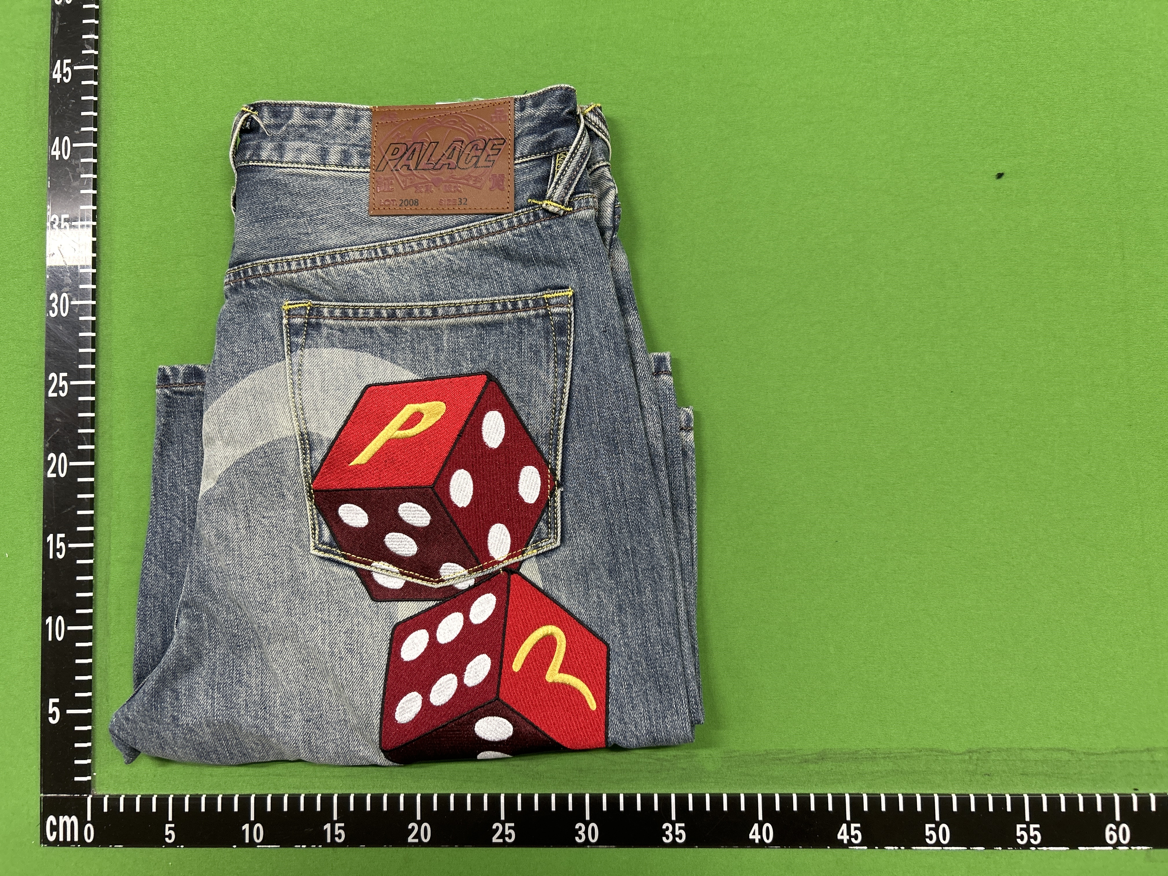 QC Photo - Palace x Evisu Dice Shorts