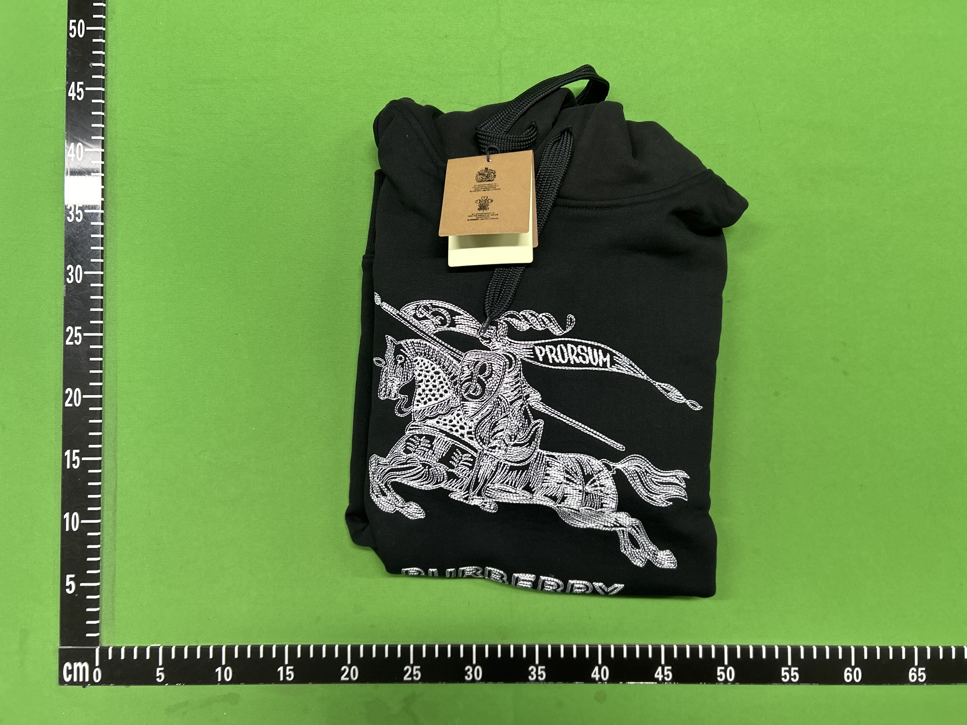 QC Photo - Burberry Horse Knight Logo Hoodie