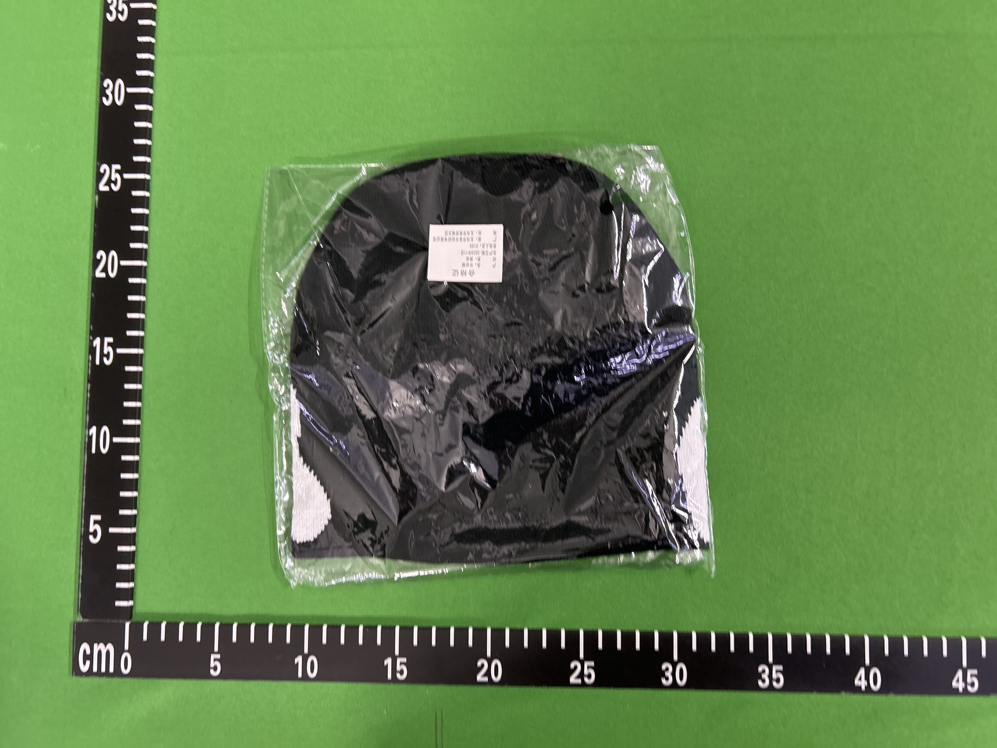 QC Photo - Warm knitted cap letters 1210