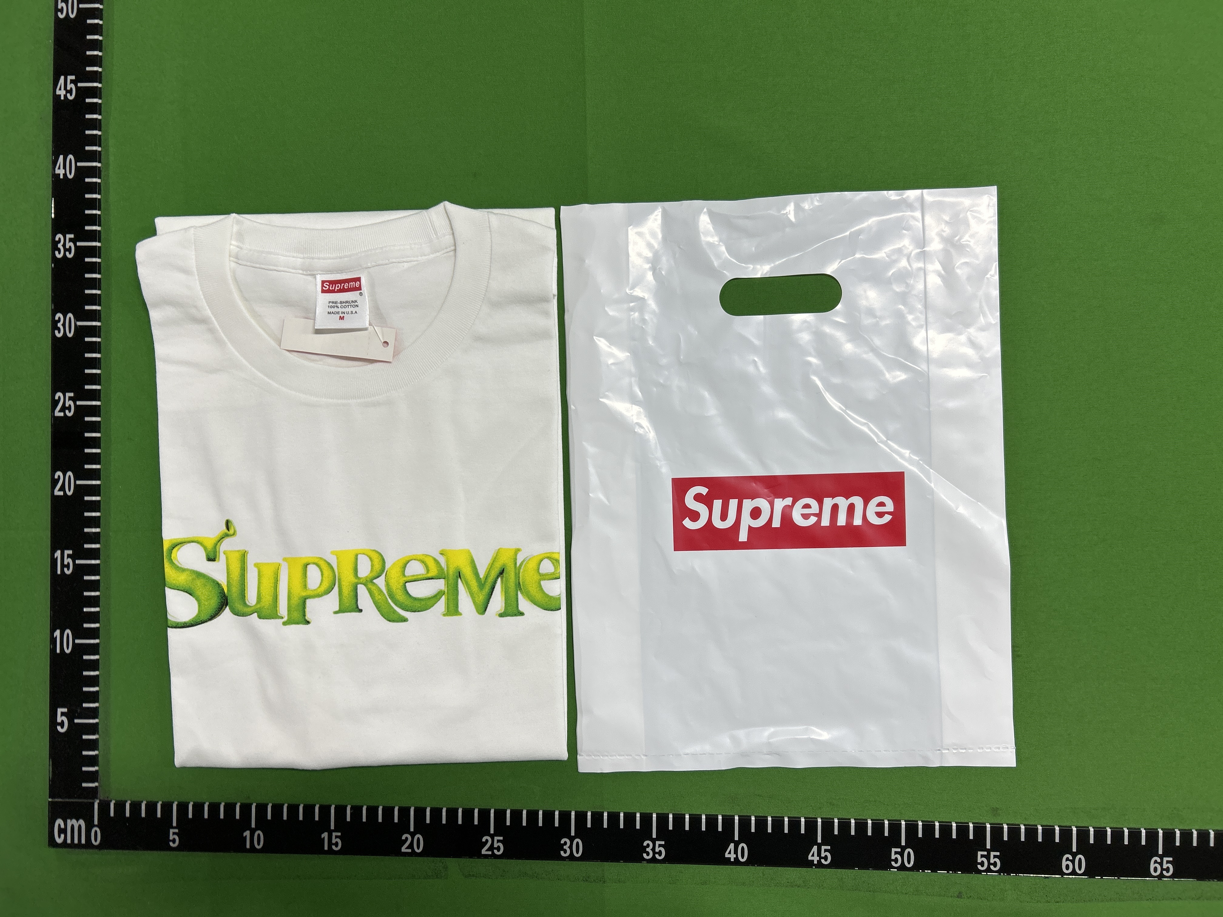 QC Photo - Supreme x Shrek Tee
