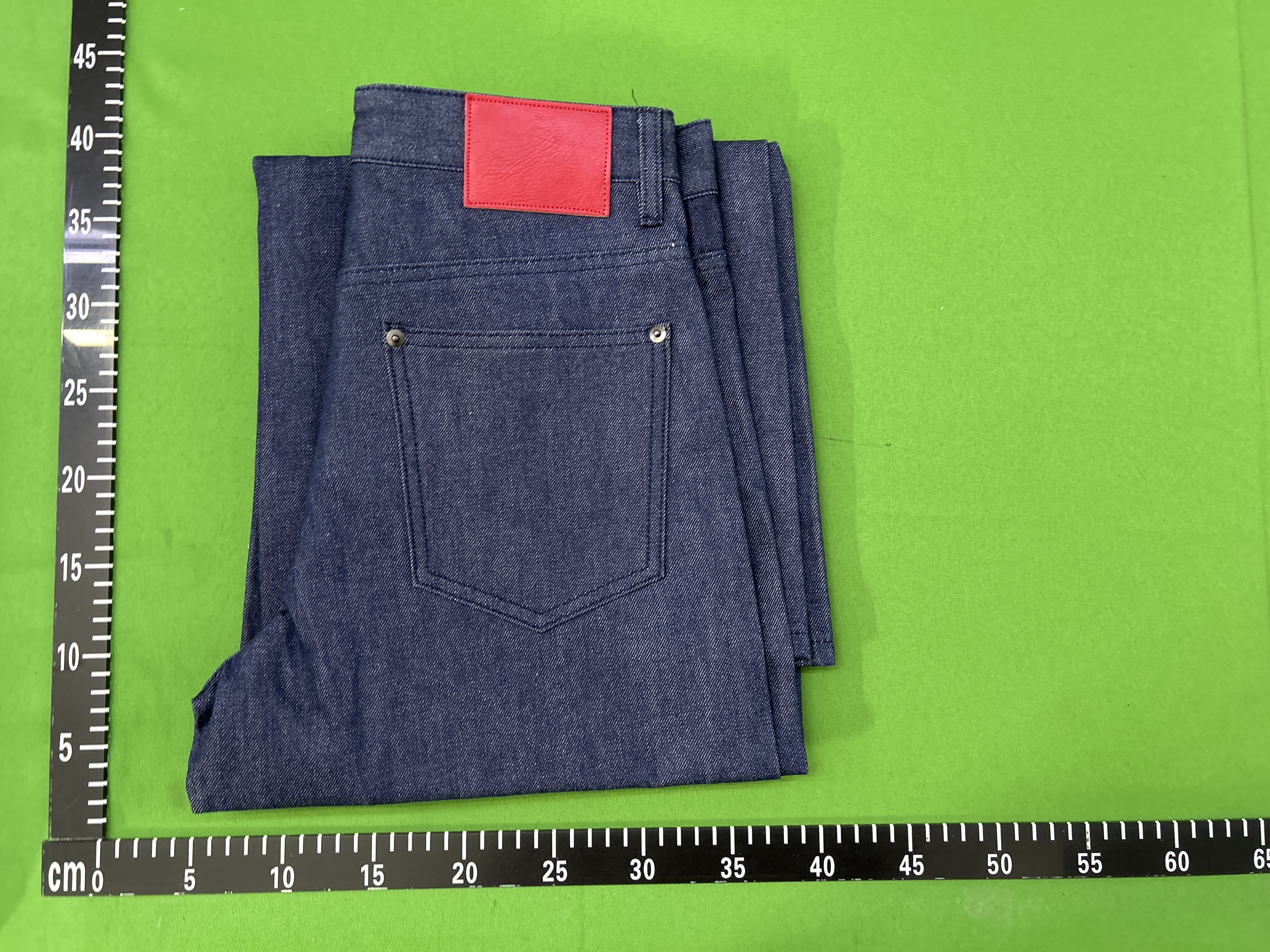 QC Photo - Firemade Raw Denim Selvedge Jeans Dark Blue