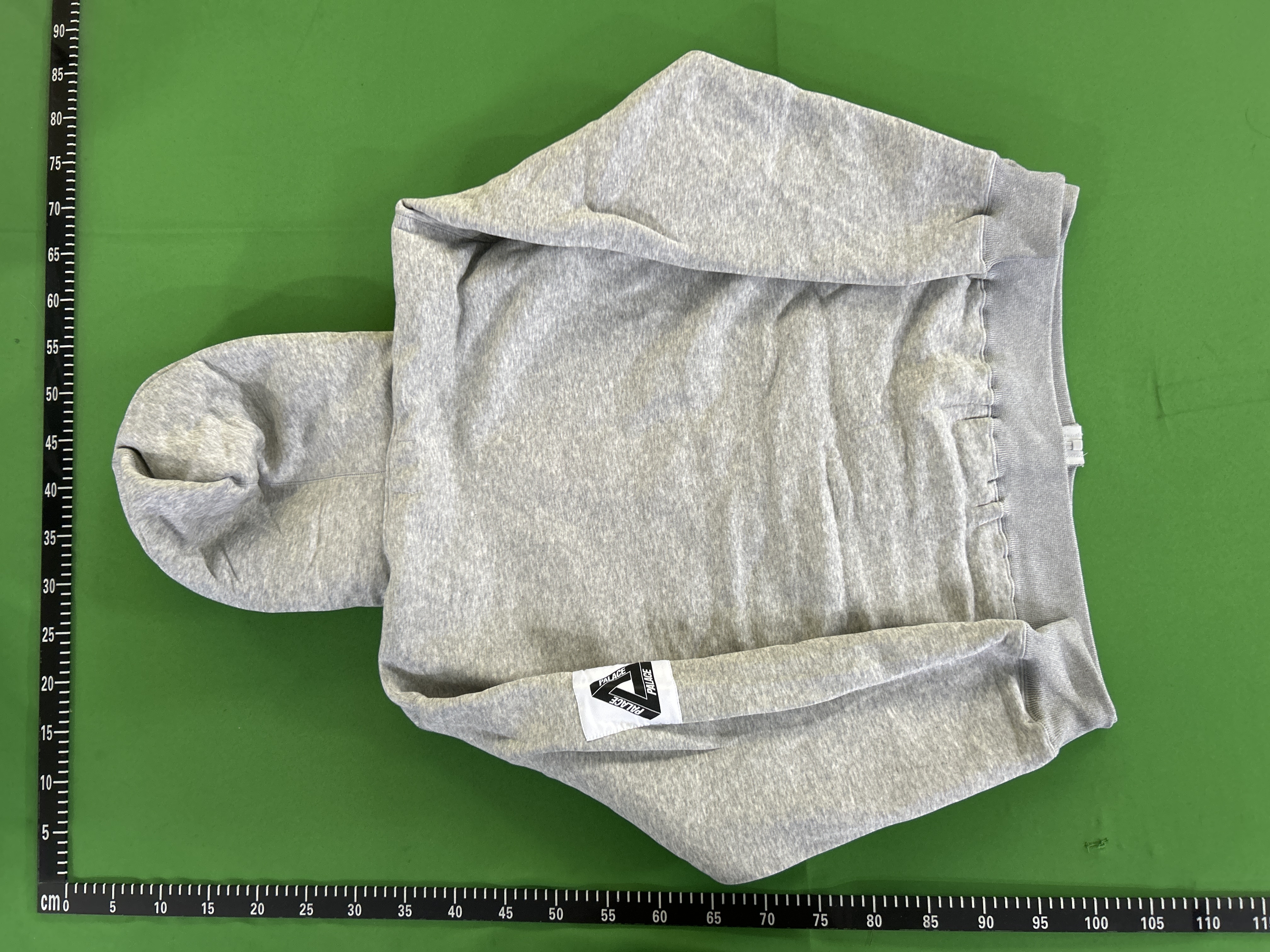 QC Photo - Palace Facemask Zip-Up Hoodie Black