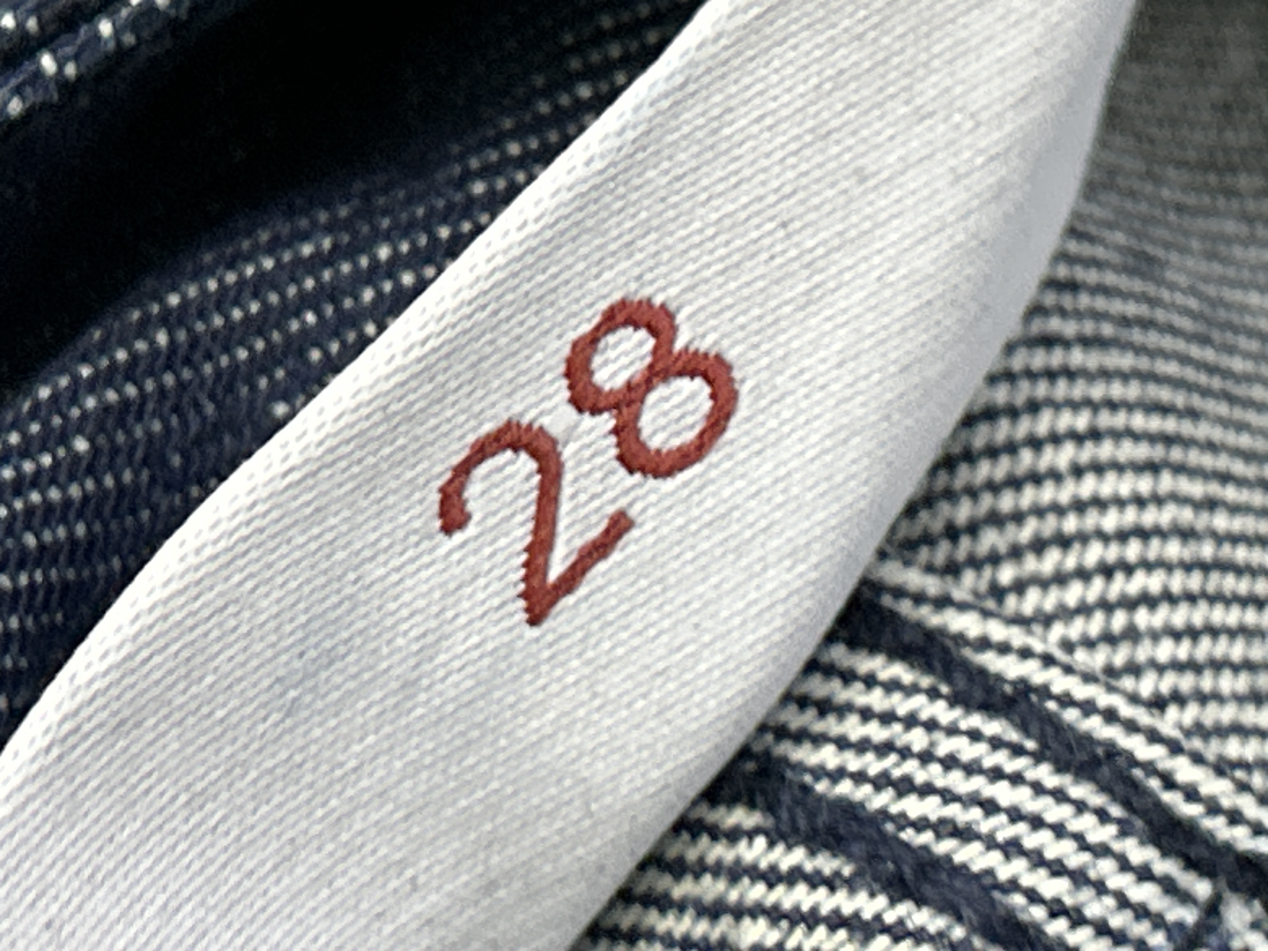 QC Photo - Firemade Raw Denim Selvedge Jeans Dark Blue