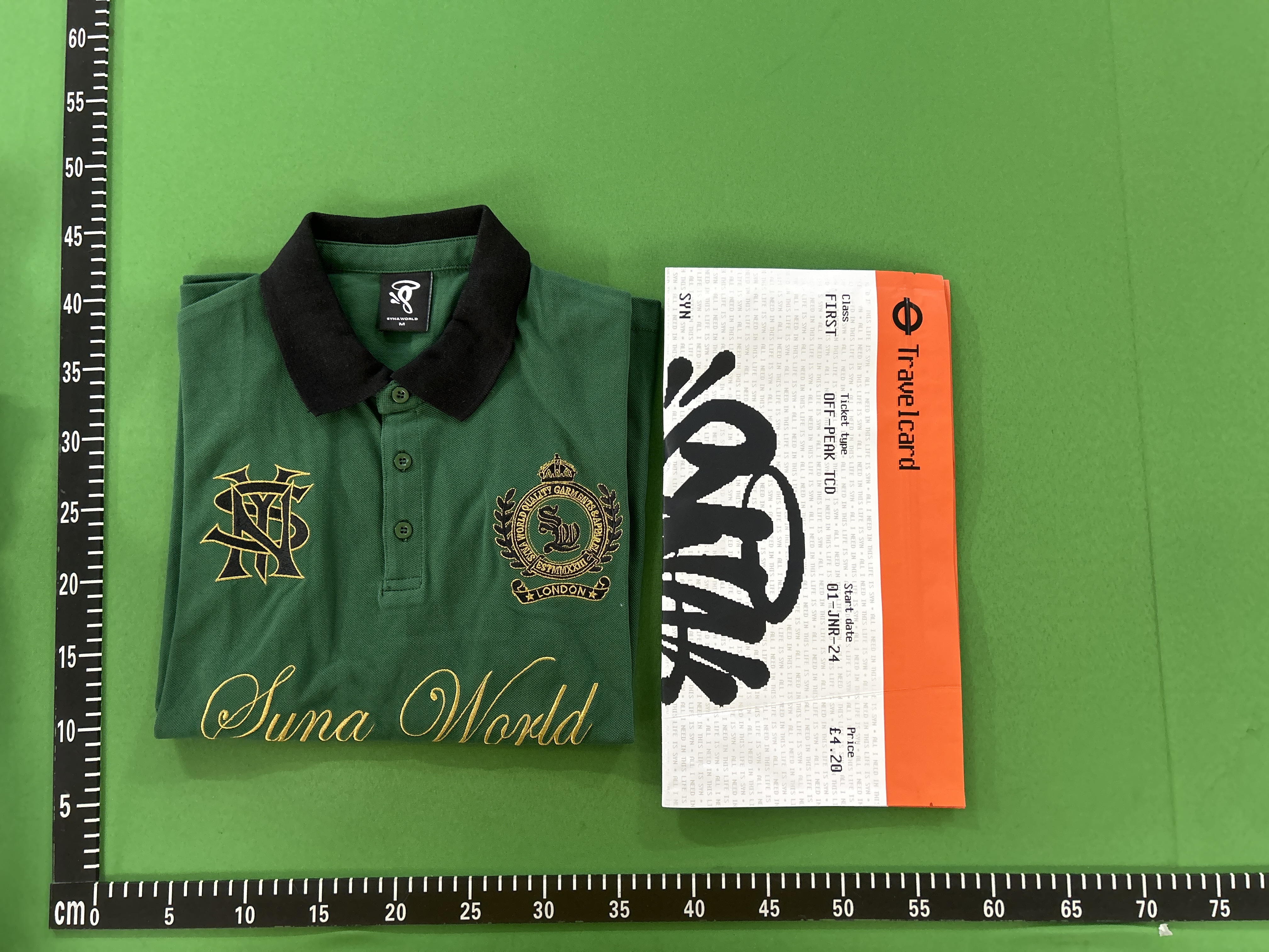 QC Photo - Syna World London Green Polo