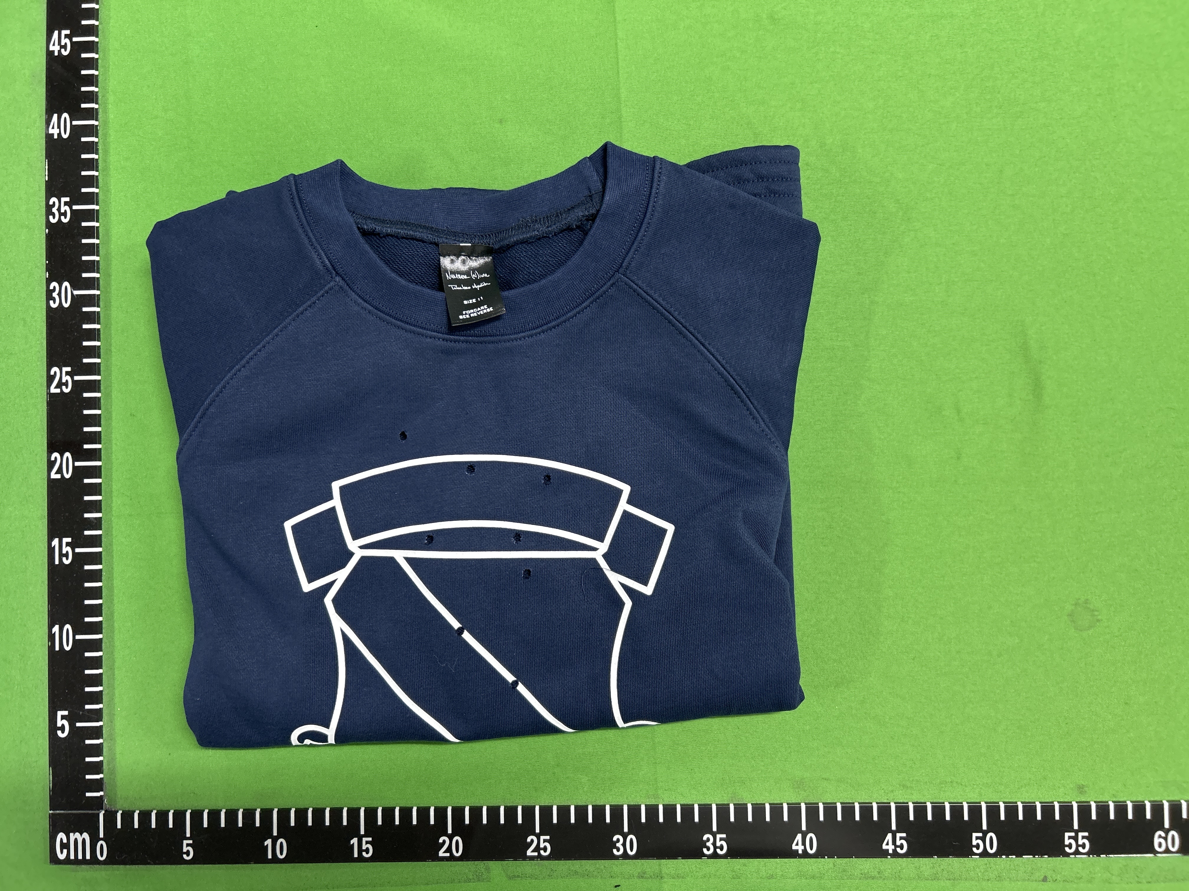 QC Photo - Number Nine Shield Crewneck Sweater (3 Variants)
