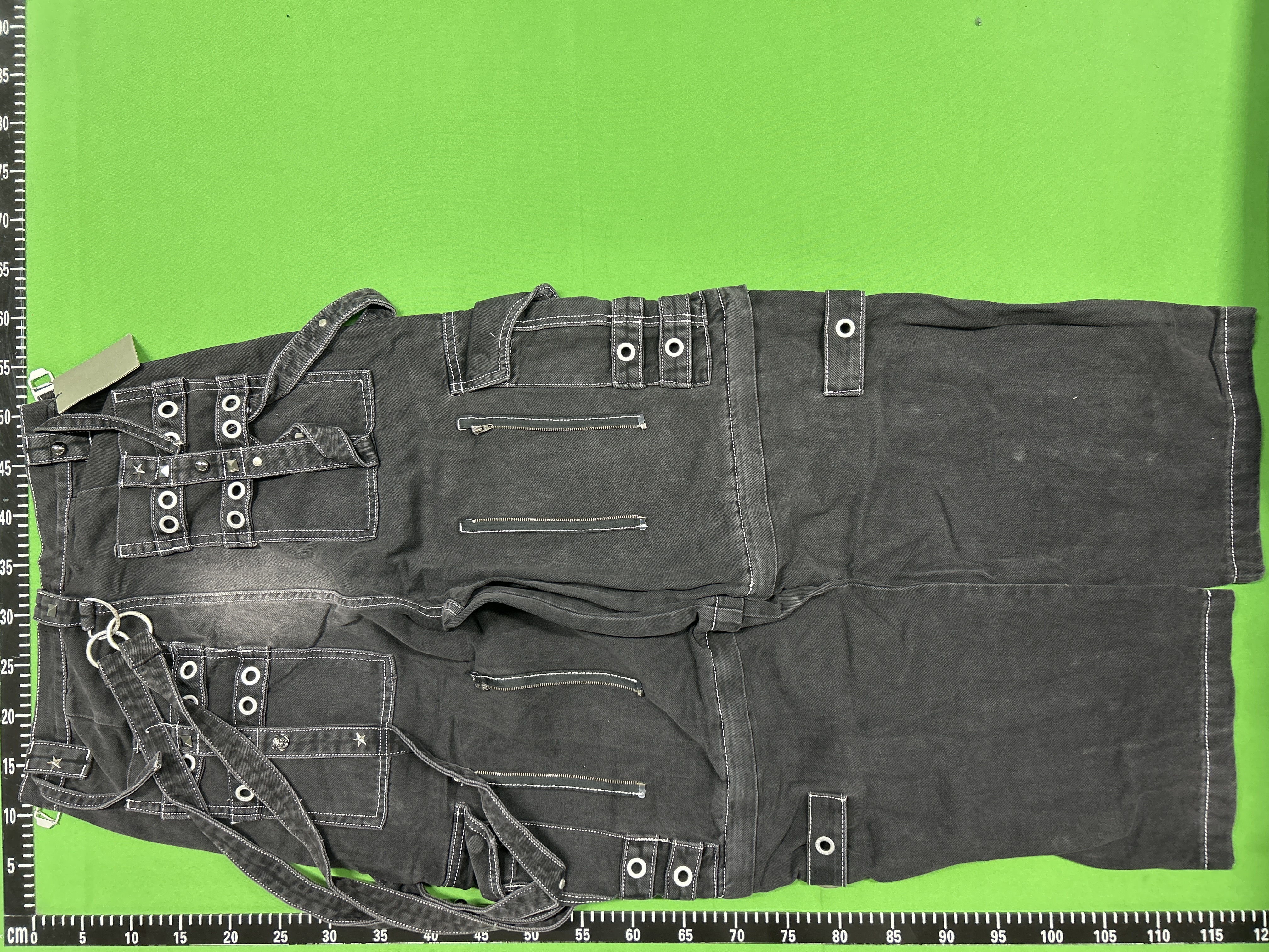 QC Photo - Balenciaga Raver Baggy Pants Washed Black