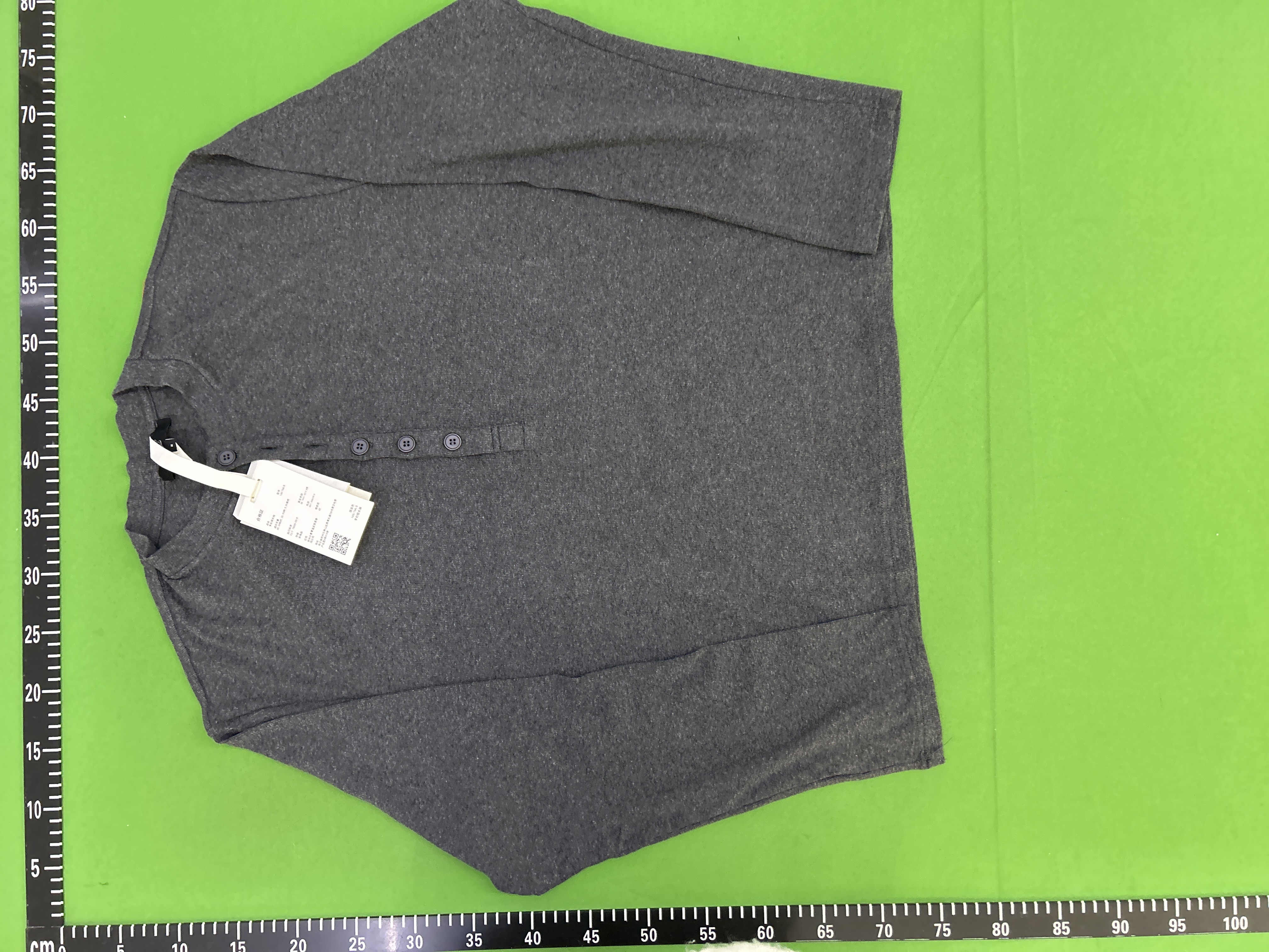 QC Photo - JCAESAR Button Long Sleeve Tee (4 Variants)