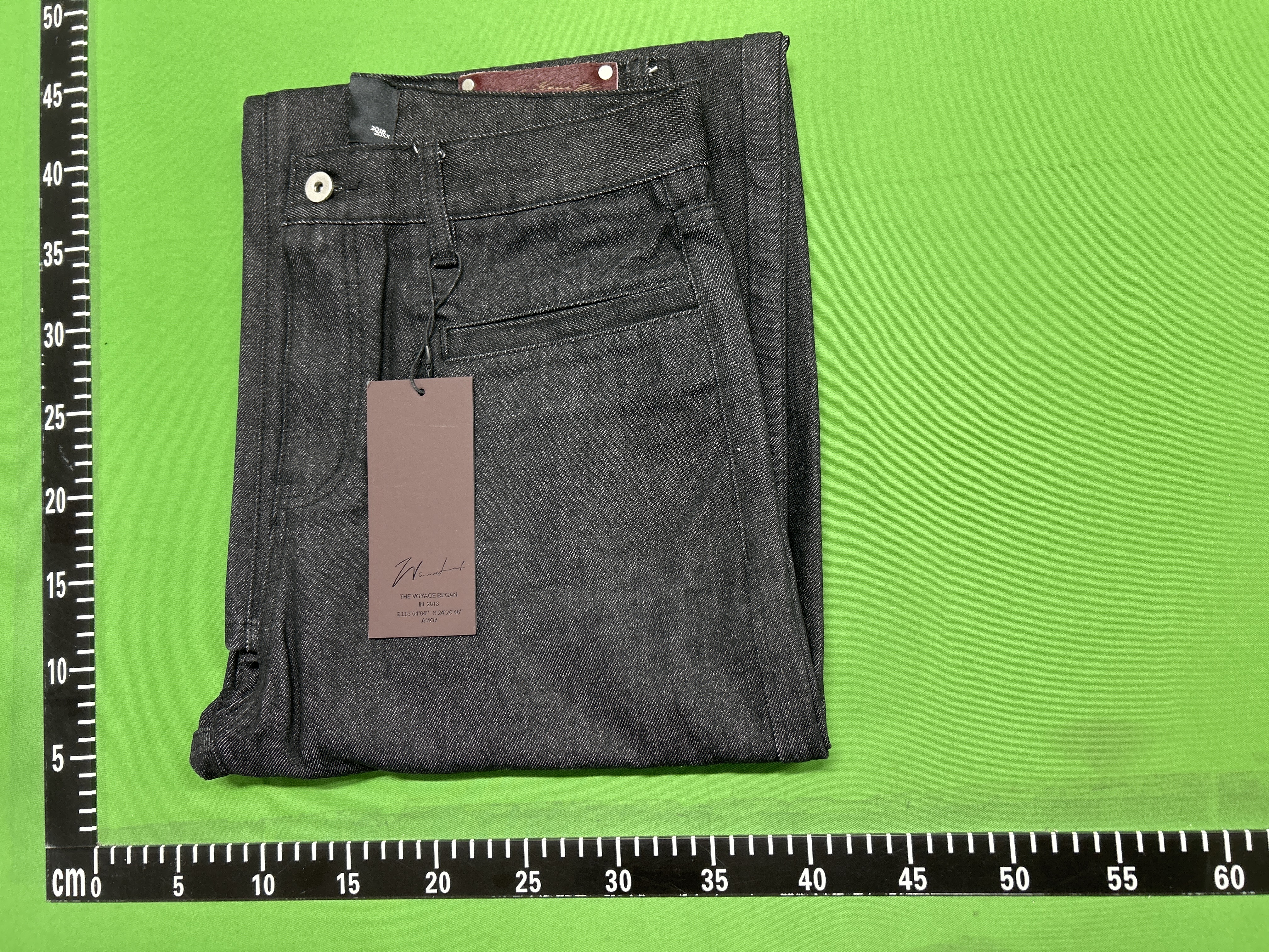 QC Photo - WANNA LAB 13oz Raw Denim Baggy Jeans