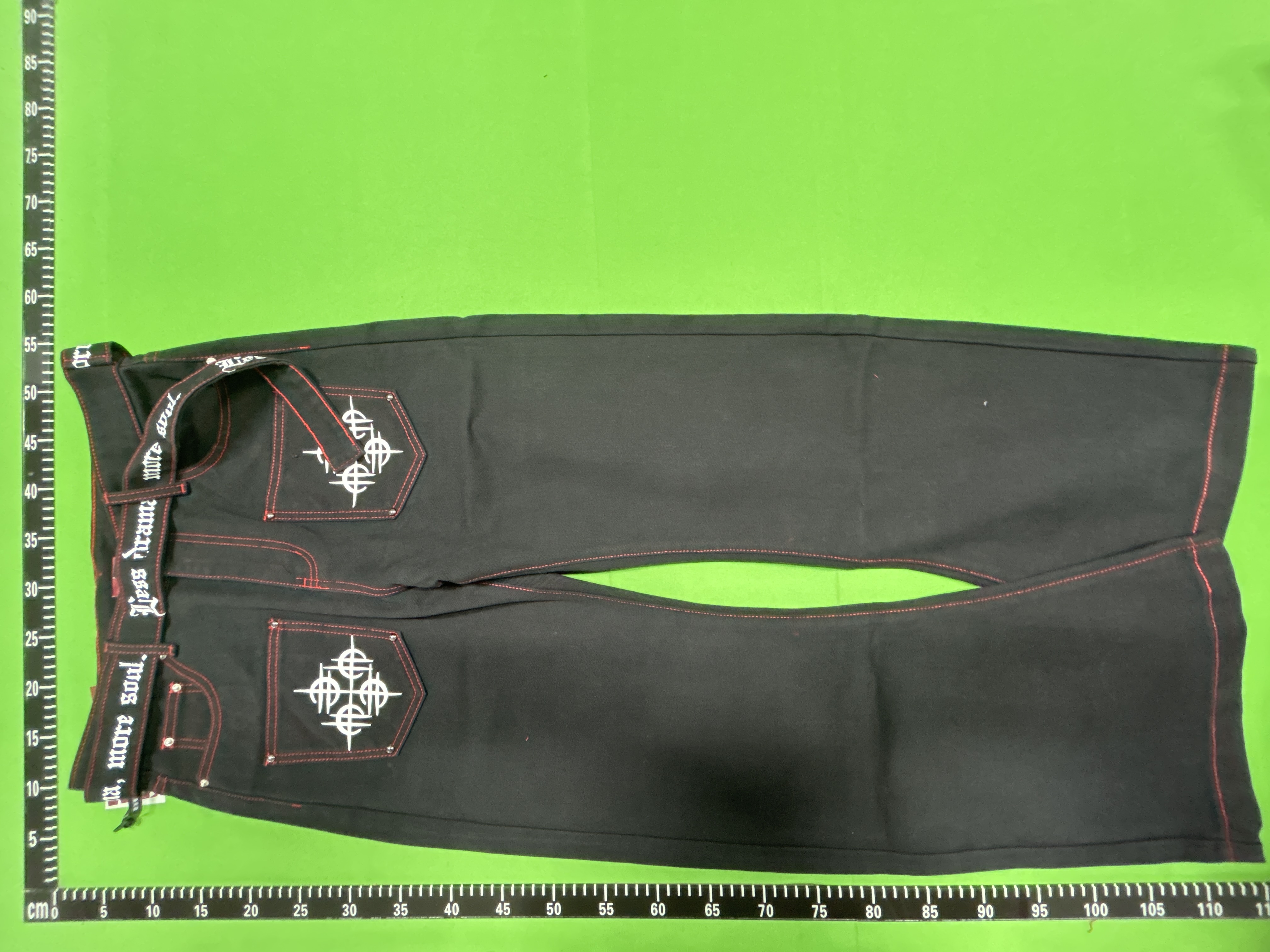 QC Photo - DETW Red Stitch Baggy Jeans