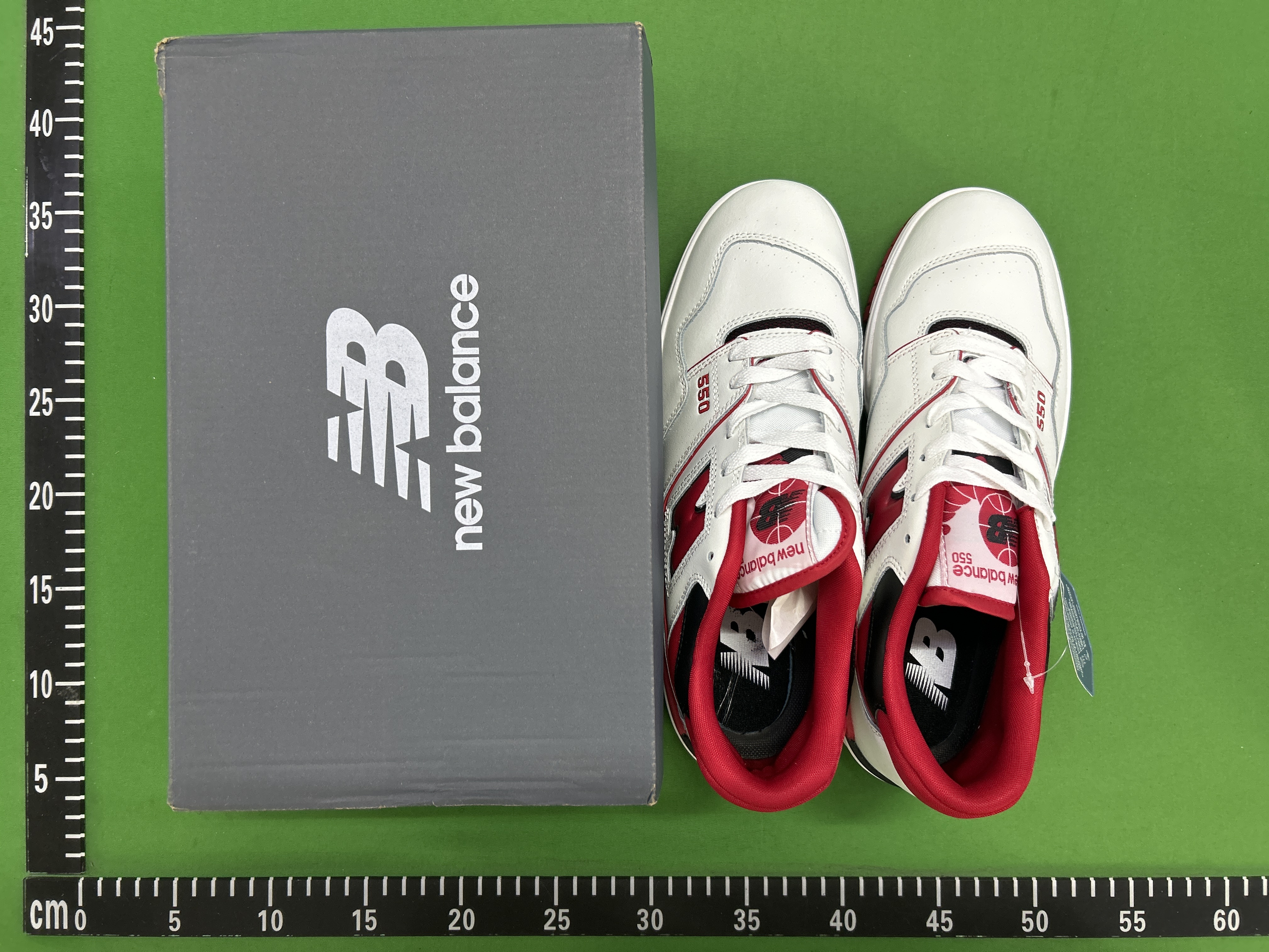 QC Photo - New Balance 550 White Green