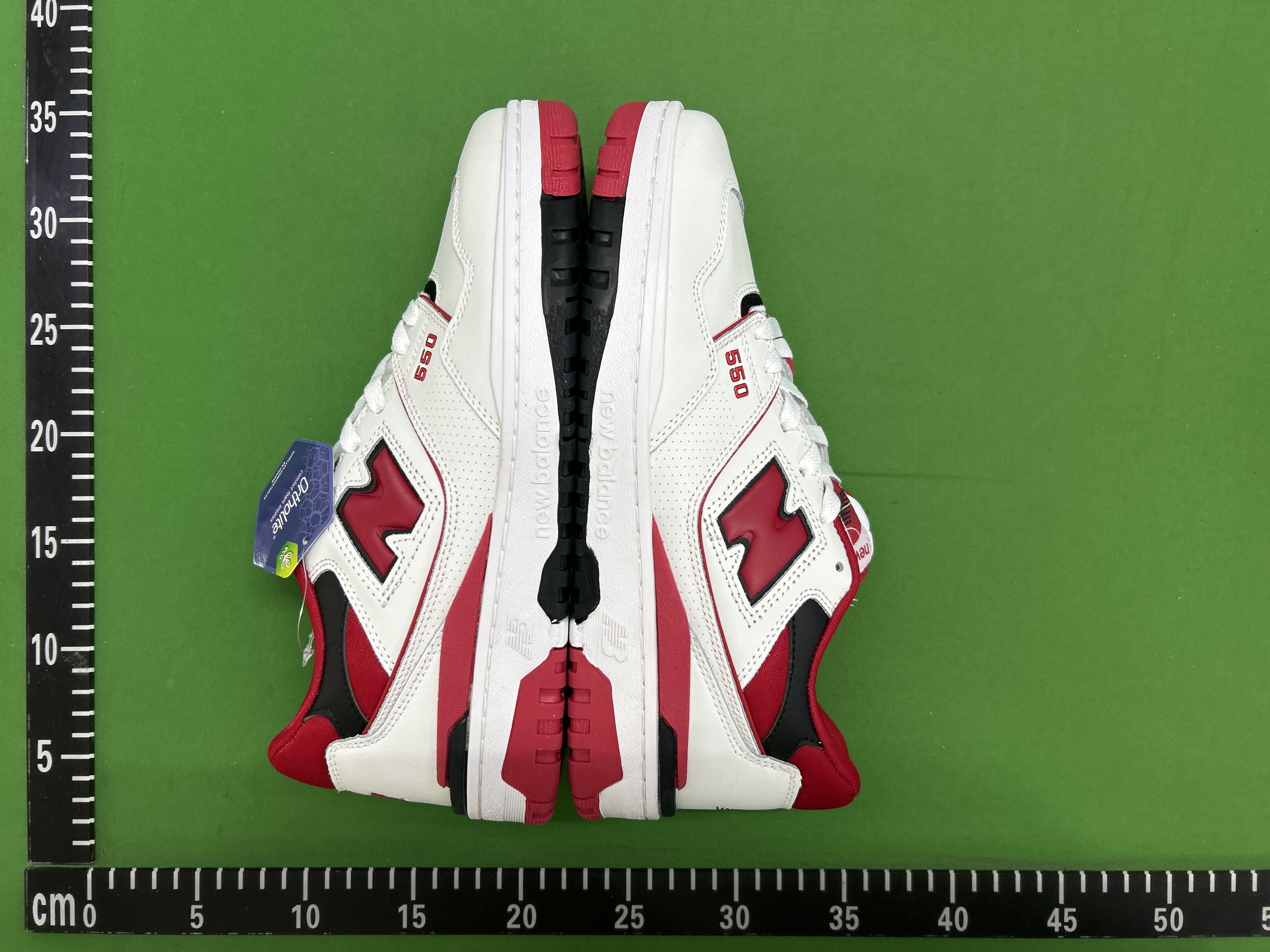 QC Photo - New Balance 550 White Green