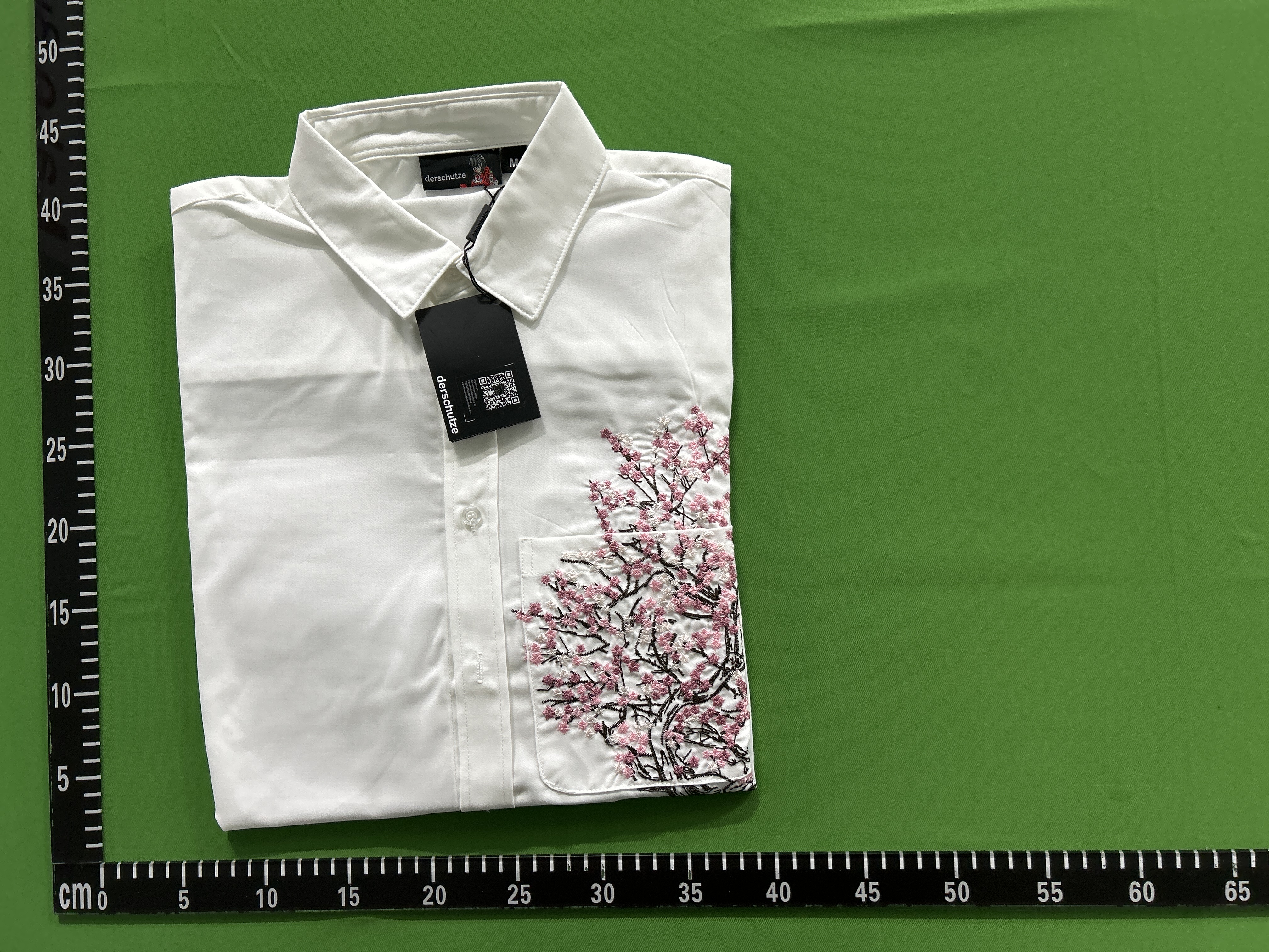 QC Photo - Derschutze Cherry Blossom Button Up Shirt