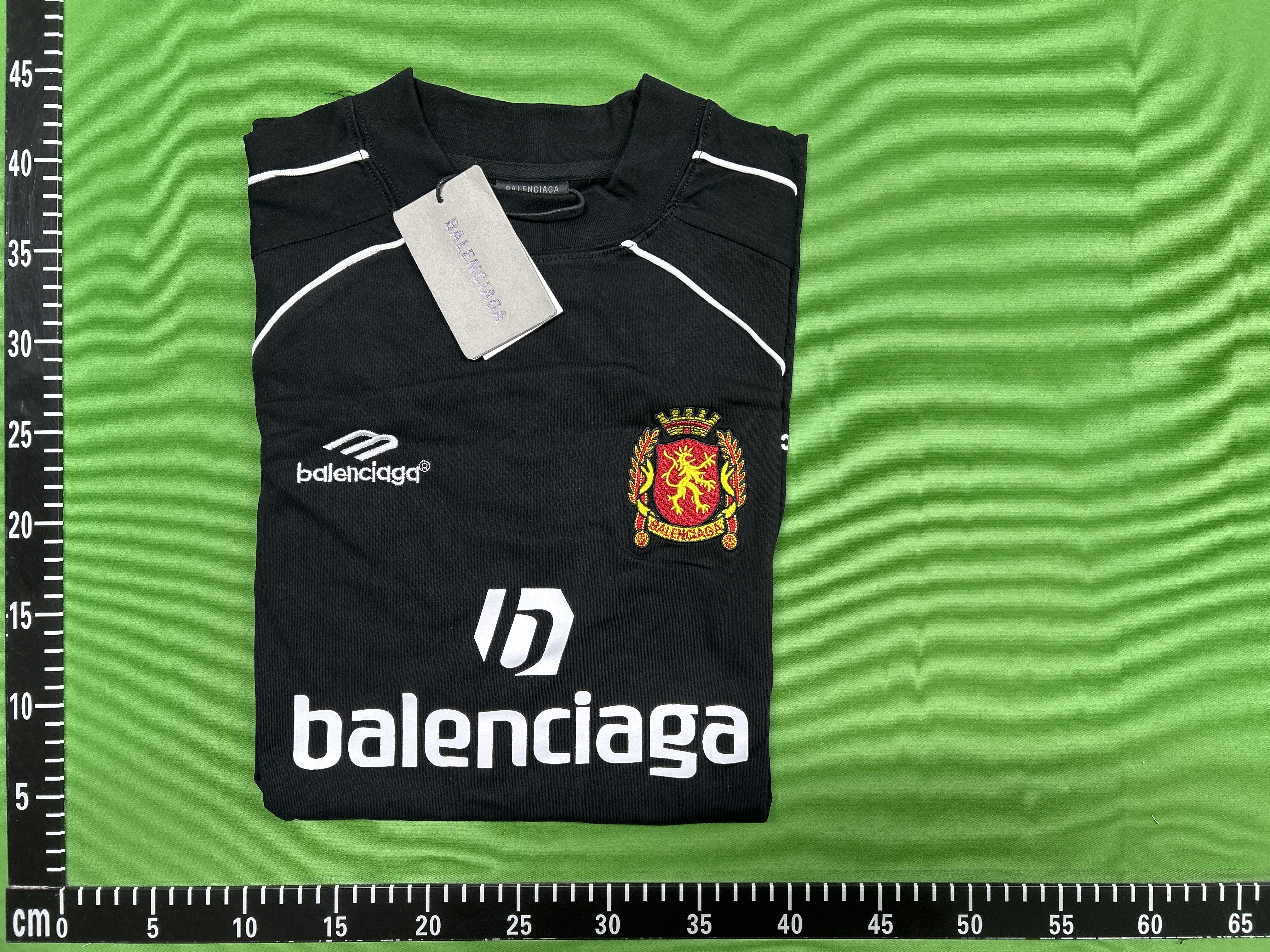 QC Photo - Balenciaga Football Jersey Neon Green