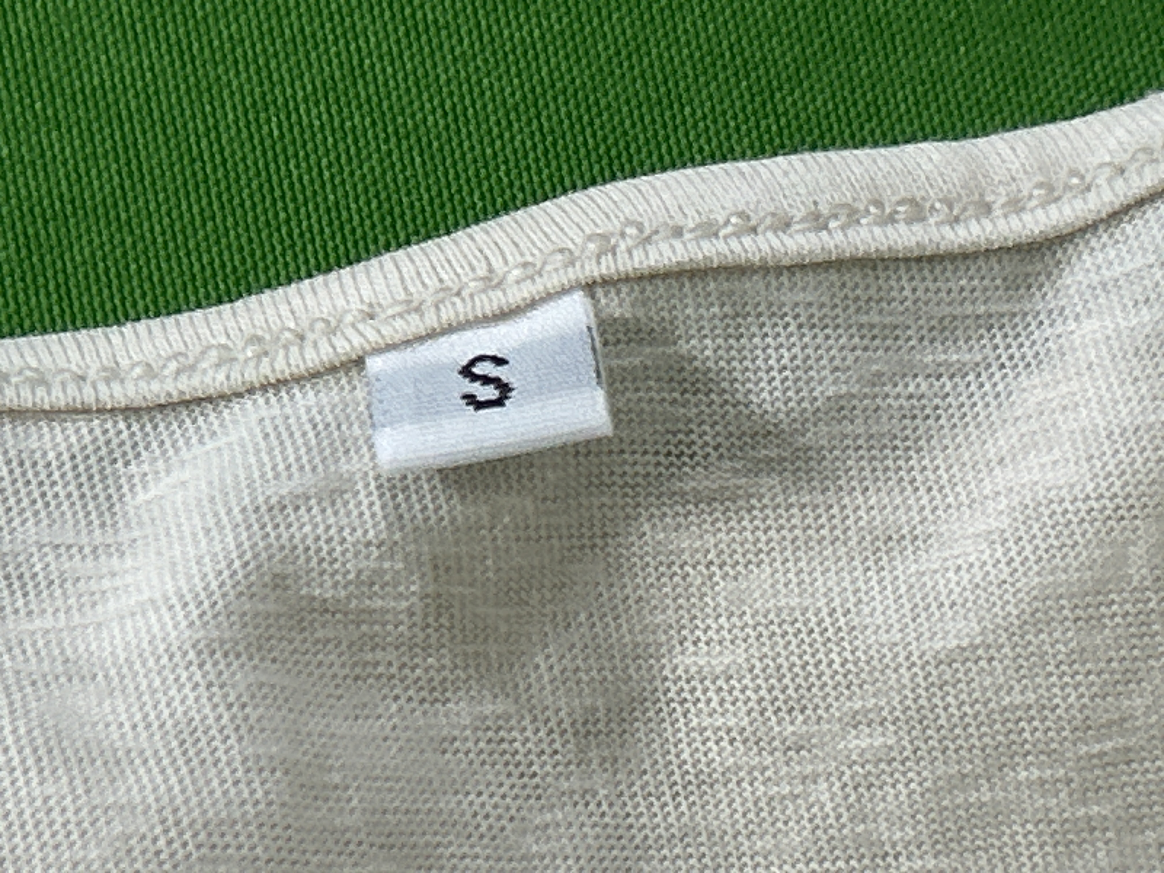 QC Photo - KLICK CLAK White Number Print Long Sleeve Tee