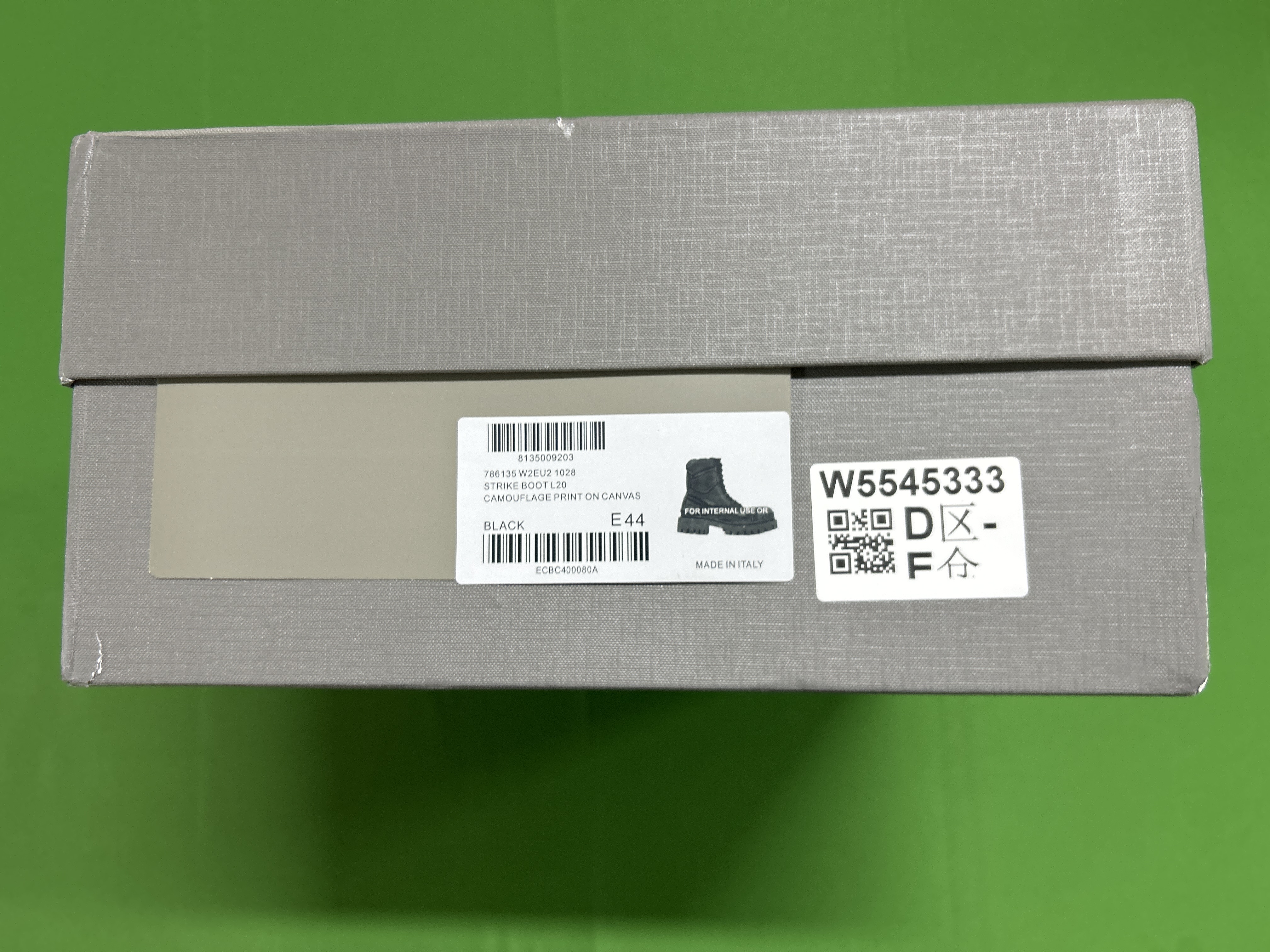 QC Photo - Balenciaga Combat Canvas Strike Boots