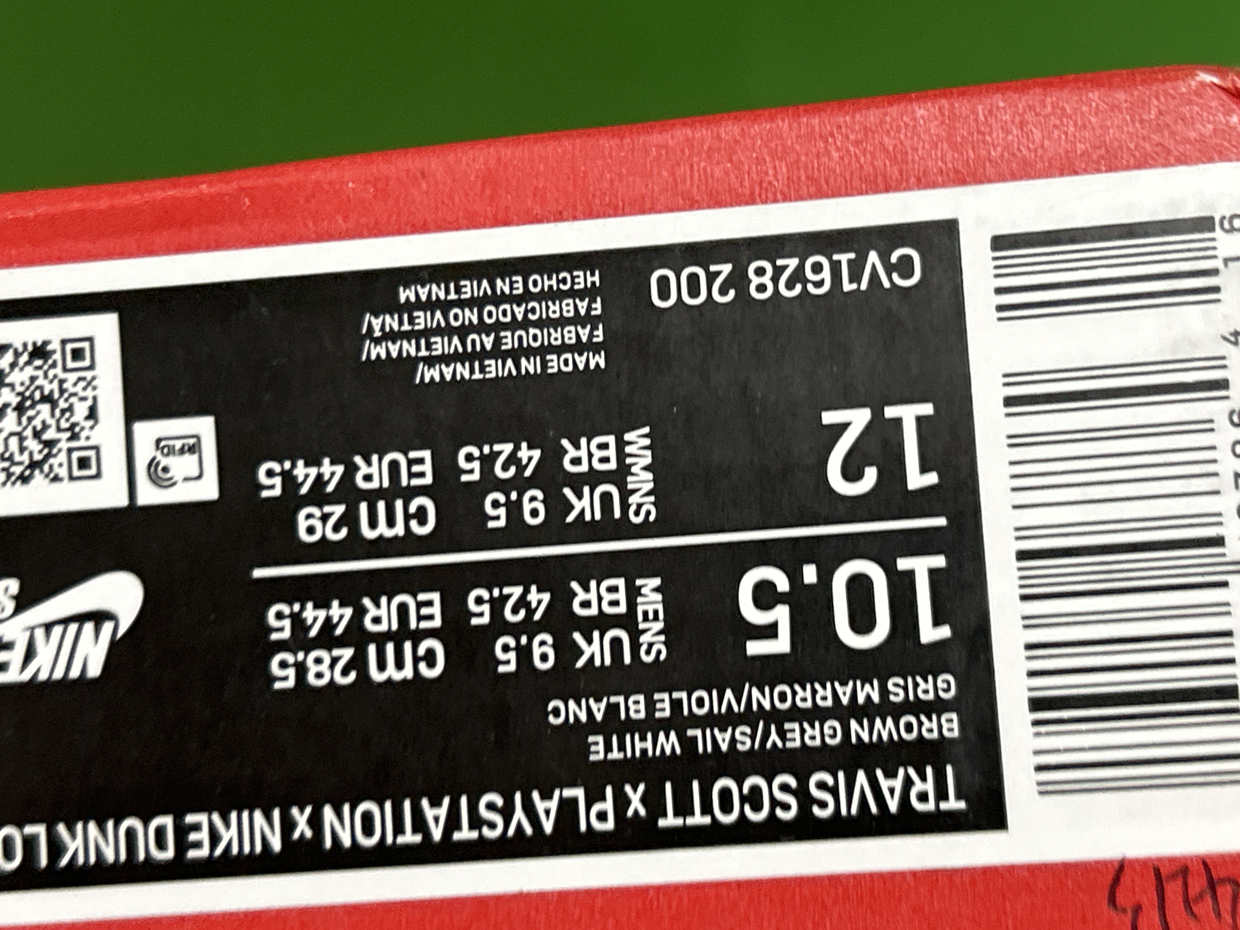 QC Photo - Travis Scott PlayStation Dunk